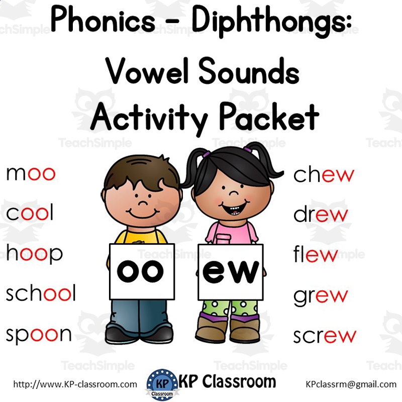 Vowel Diphthong Sound Chart Printables Vowel Diphthong Sound Chart Printables