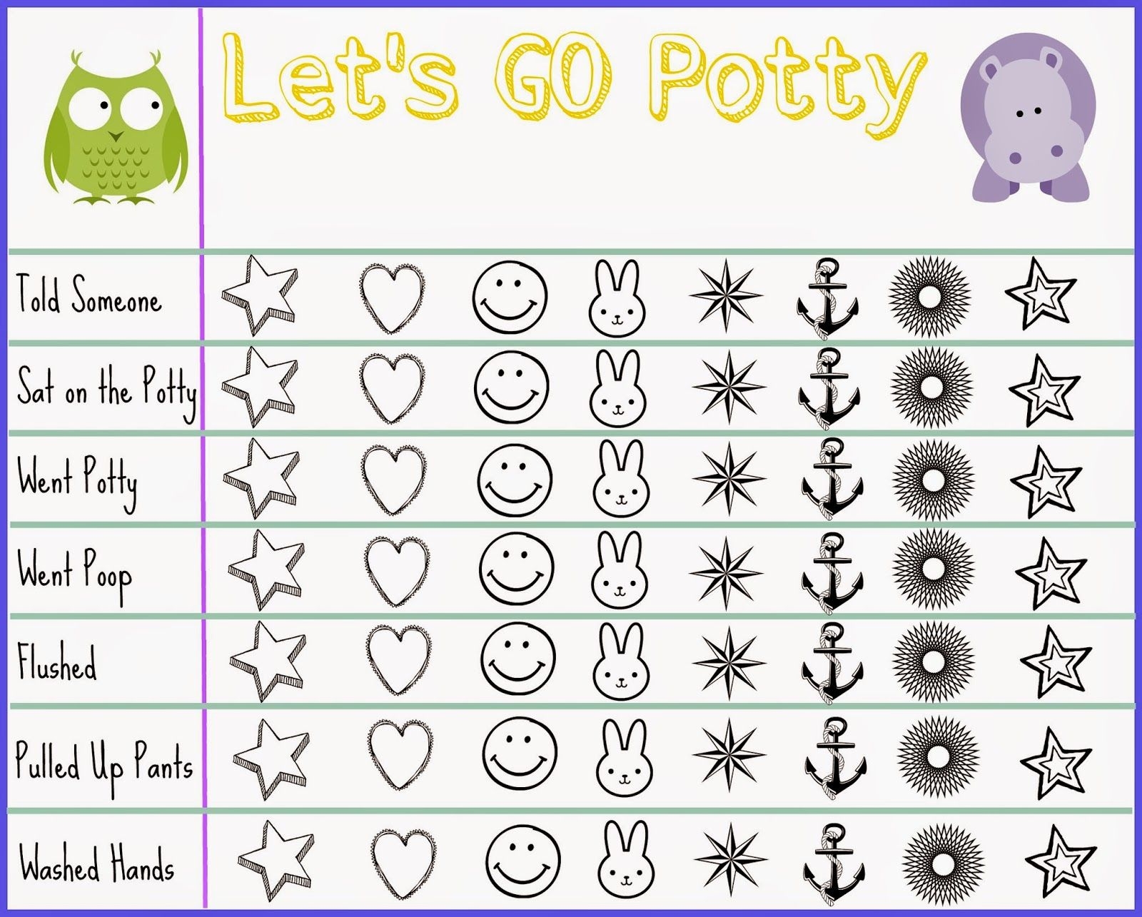 Discover 10 Potty Charts And Potty Ideas On This Pinterest Board Potty Training Tips Potty Training Boys Potty Training Chart And More