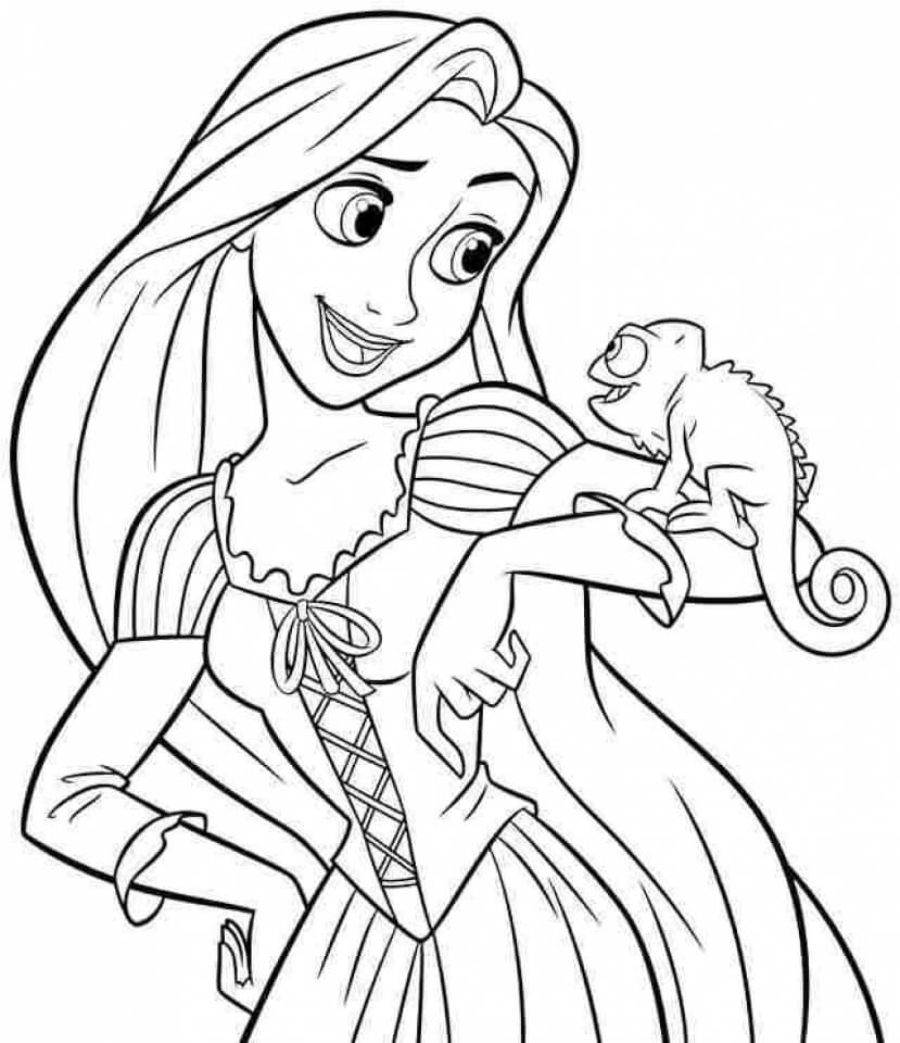 Printable Disney Princess Coloring Sheets