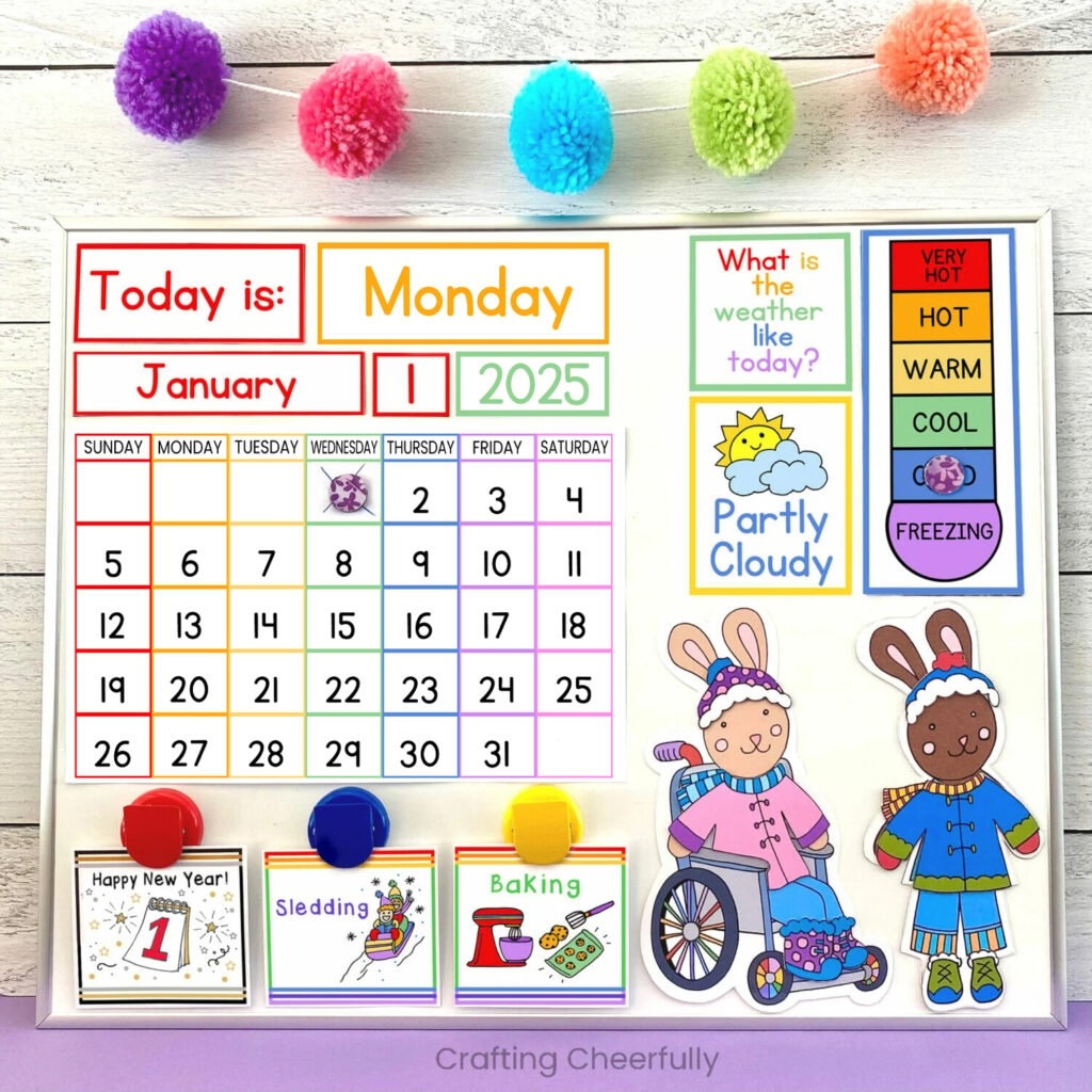 Printable Daycare Calendar