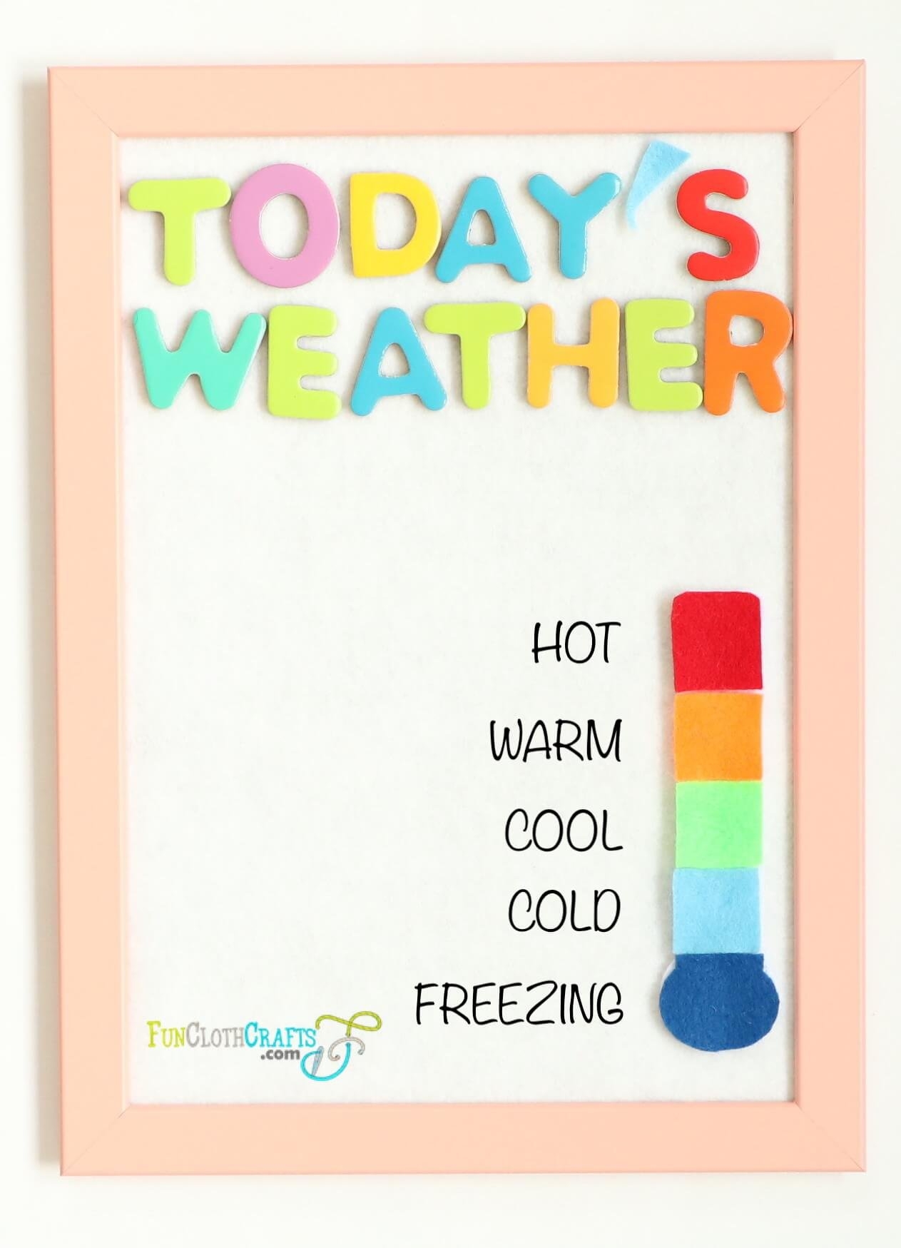 Weather Chart Printable Thermometer