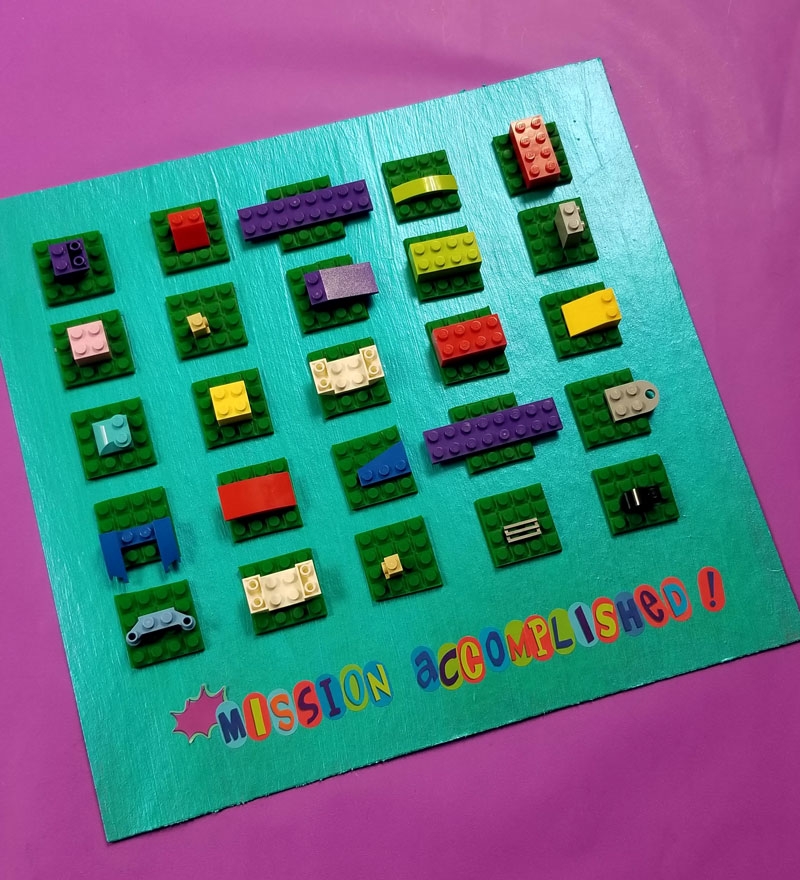 DIY Reward Chart For Kids With A Built in Reward System For LEGO Fans 