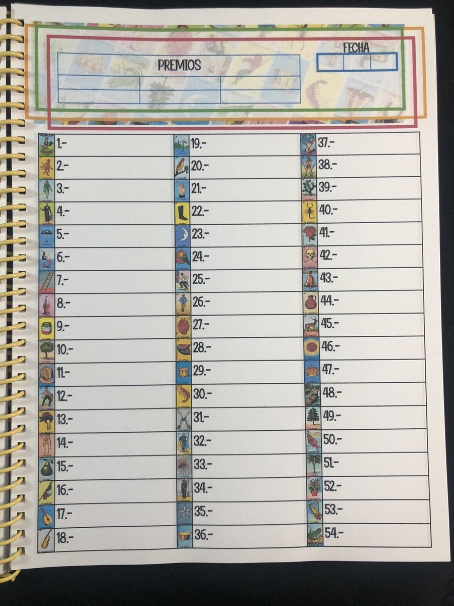 Printable Loteria Sheets