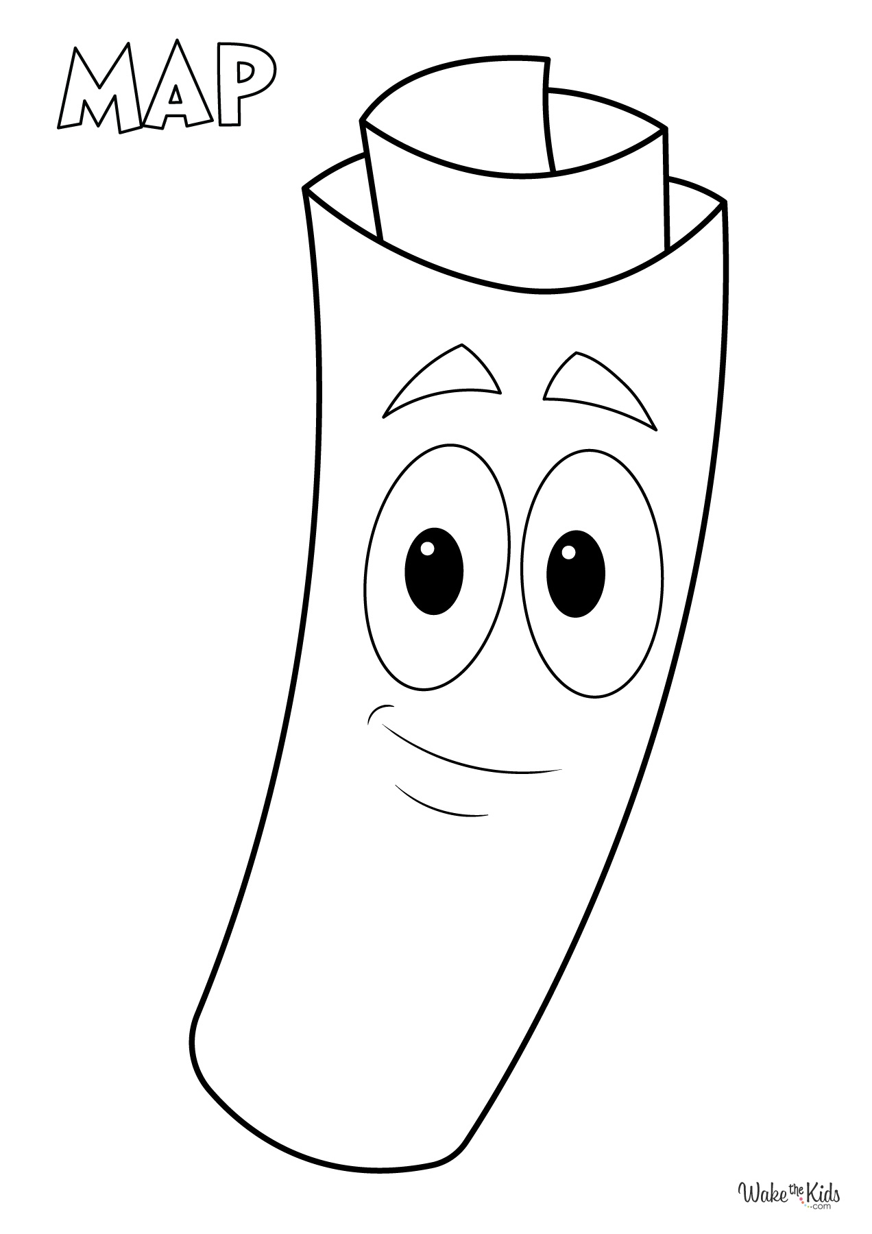 Printable Dora The Explorer Map