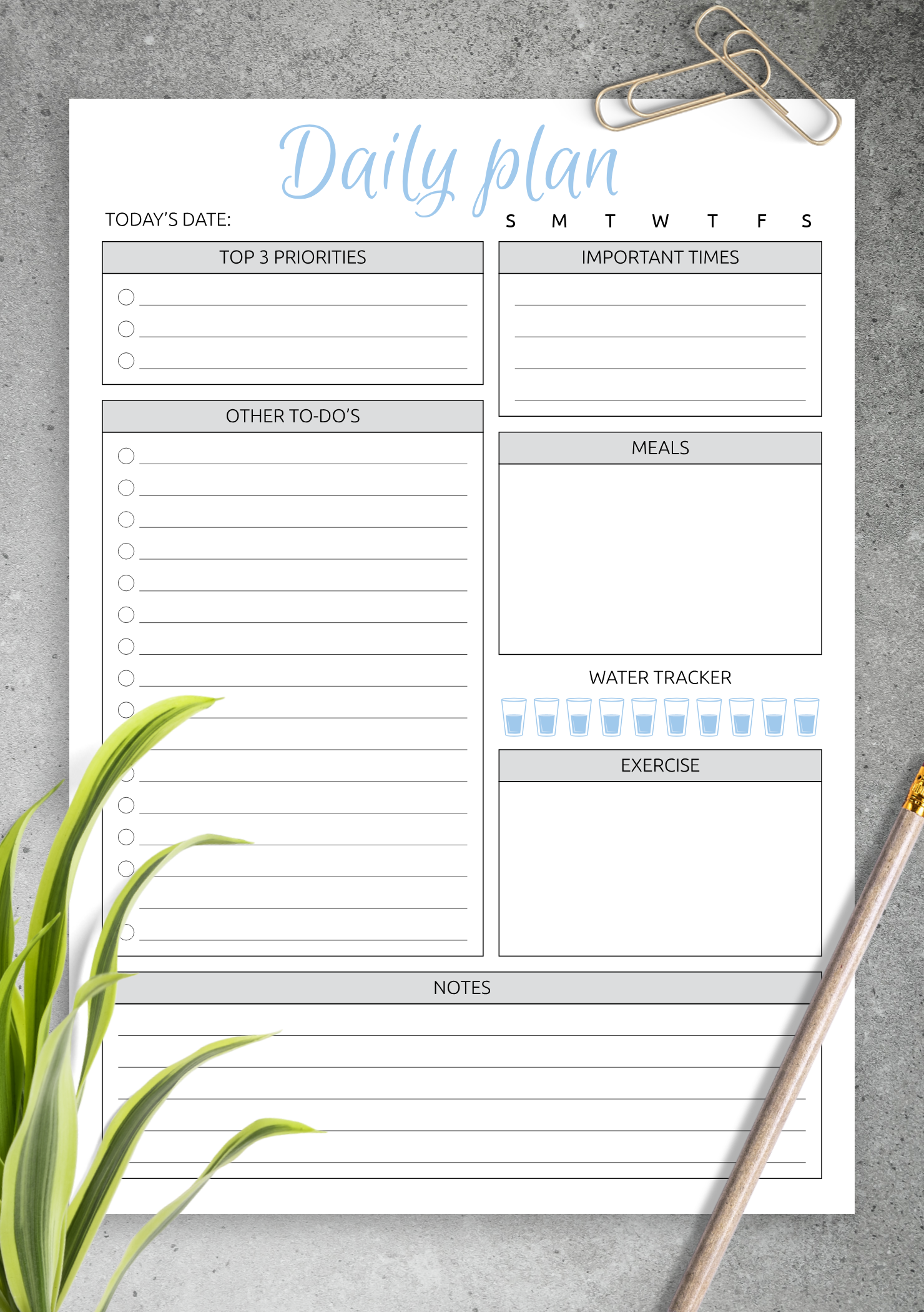 Printable To Do Sheets Printable To Do Sheets