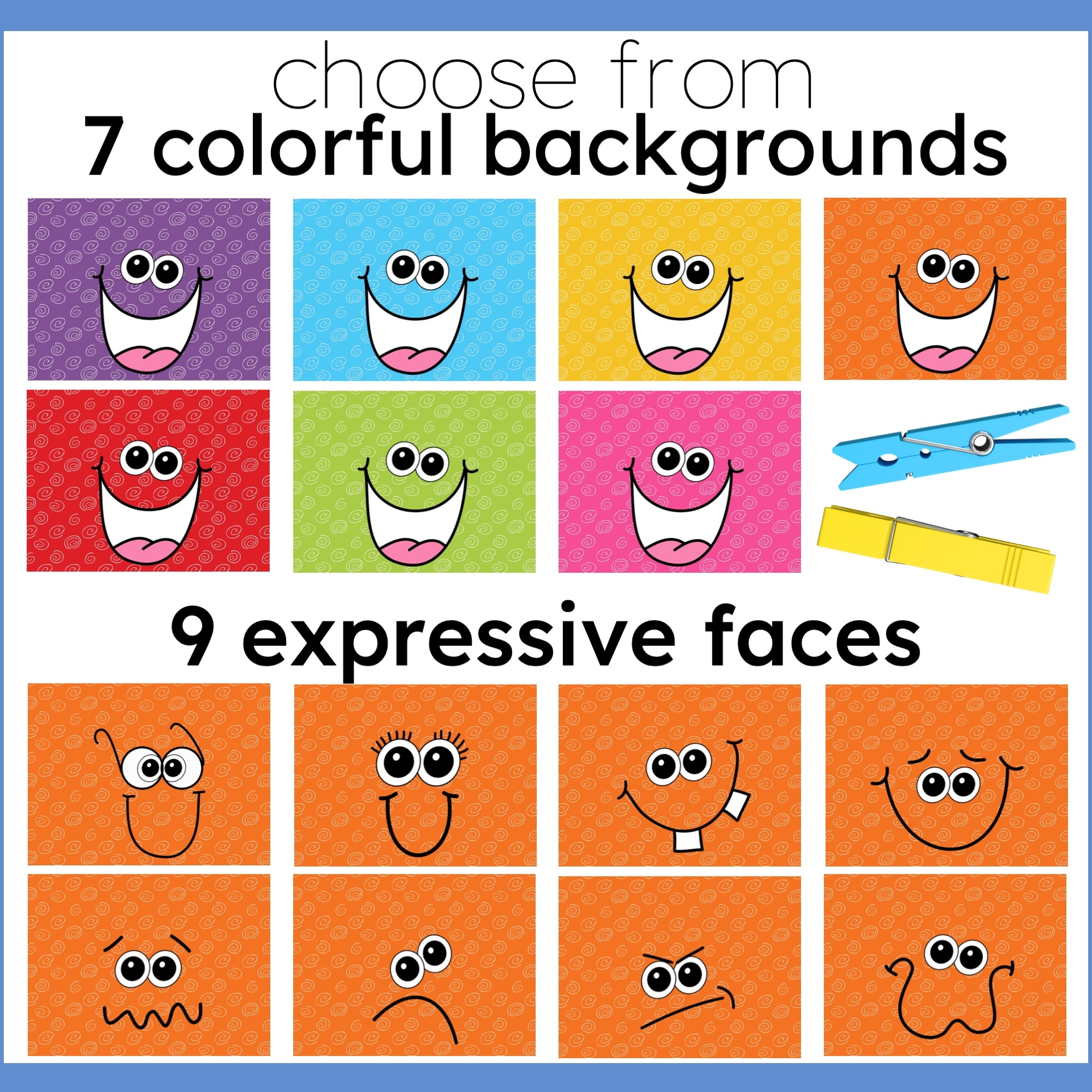 Editable Behavior Clip Chart Classroom Management For Emergent Readers Hooty s Homeroom