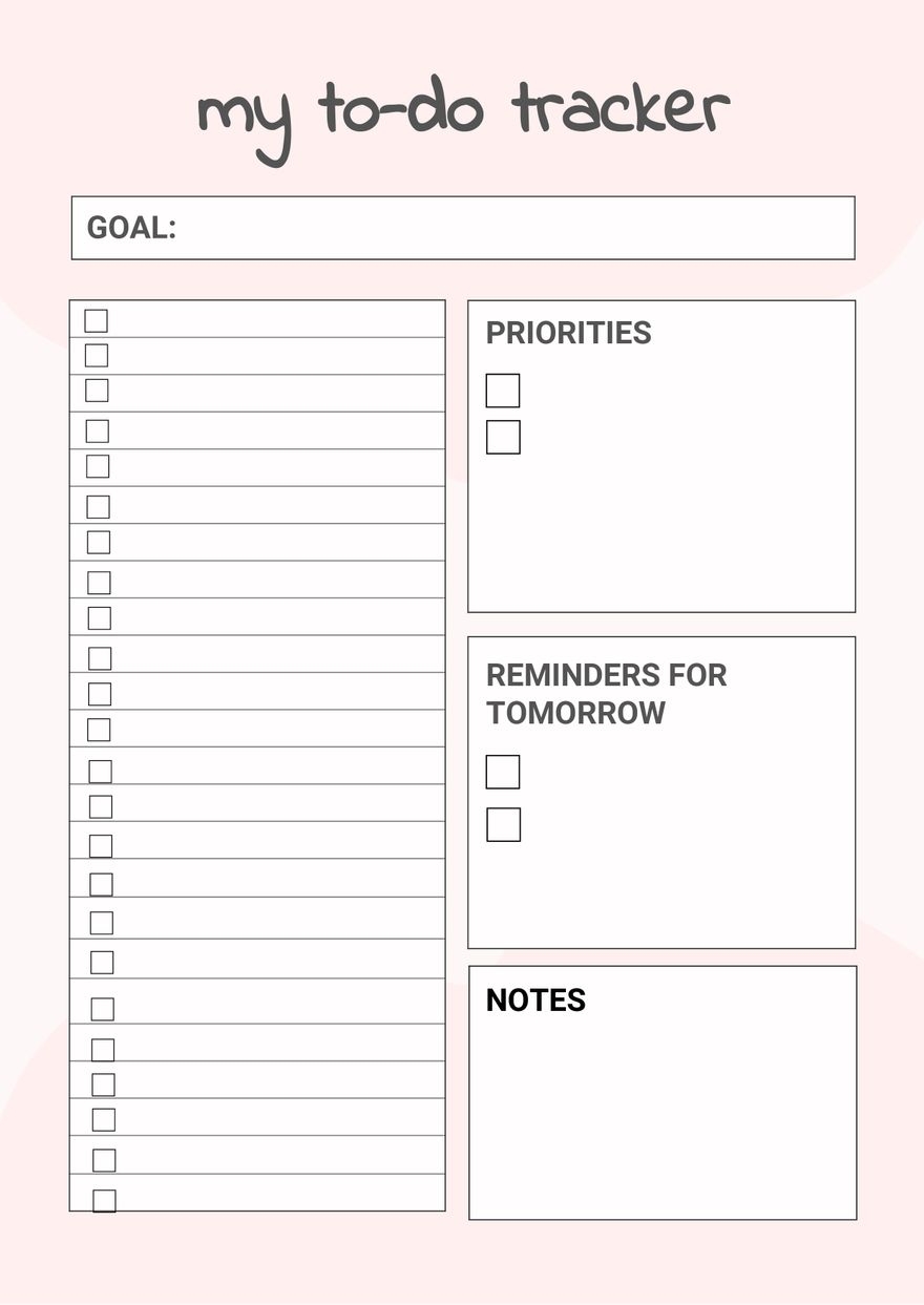 Editable Chore Chart Templates In PDF To Download