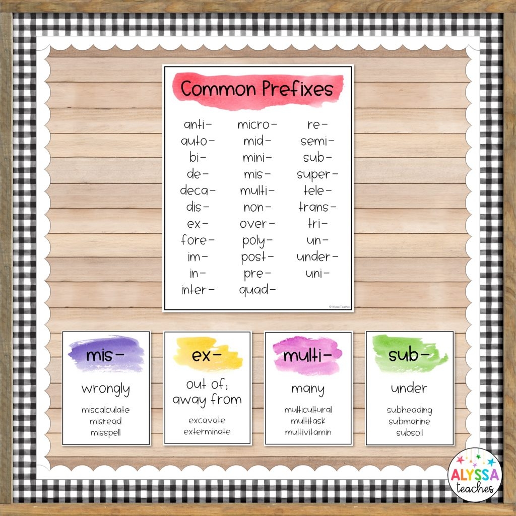 Engaging Activities To Teach Prefixes And Suffixes Alyssa Teaches