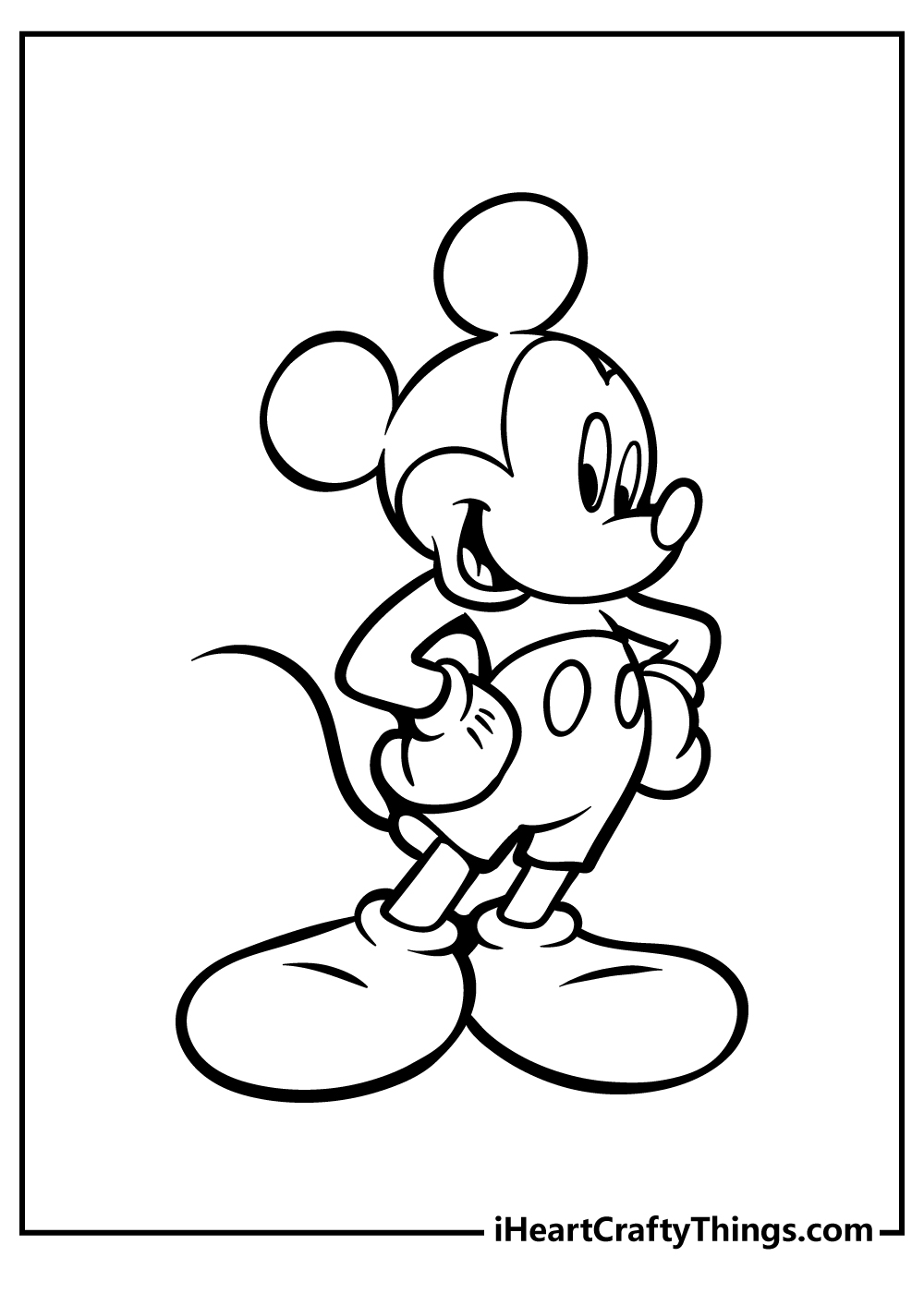 Printable Mickey Mouse Worksheets