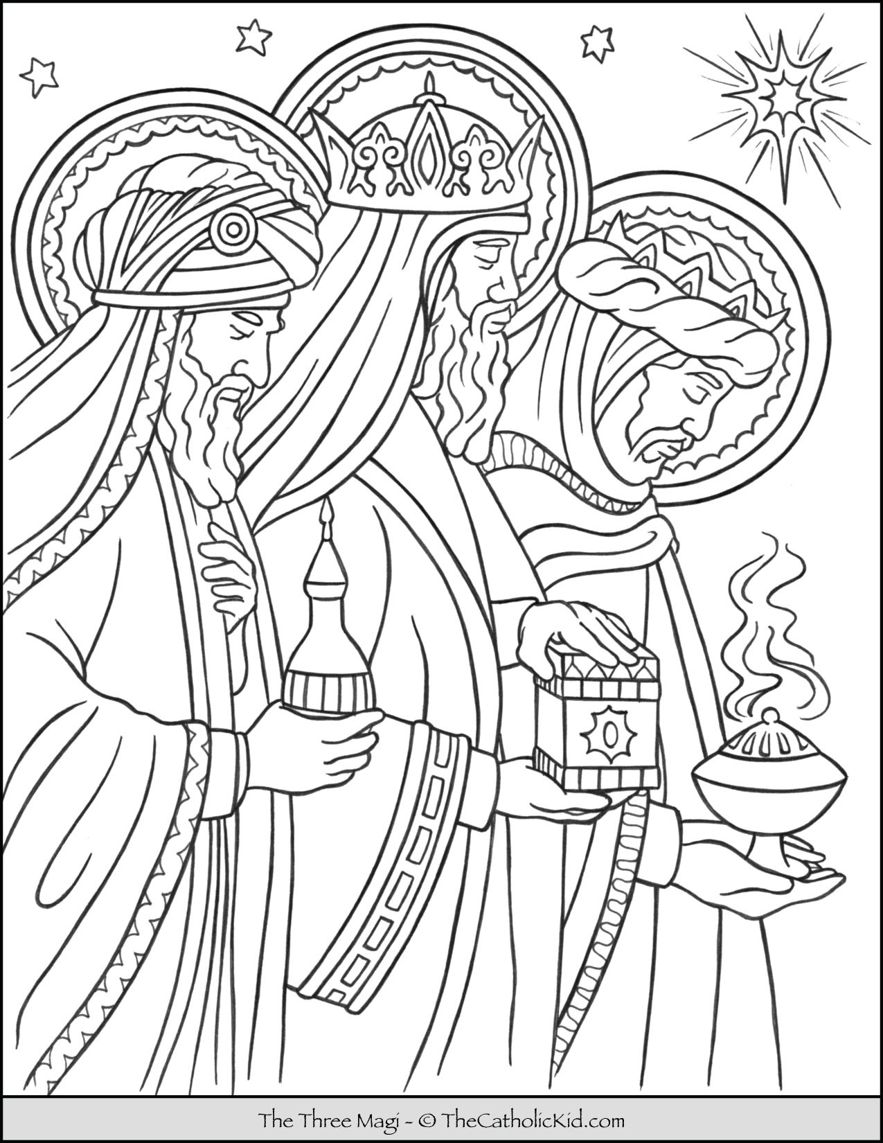 Epiphany House Blessing U0026 Coloring Pages Download Pack