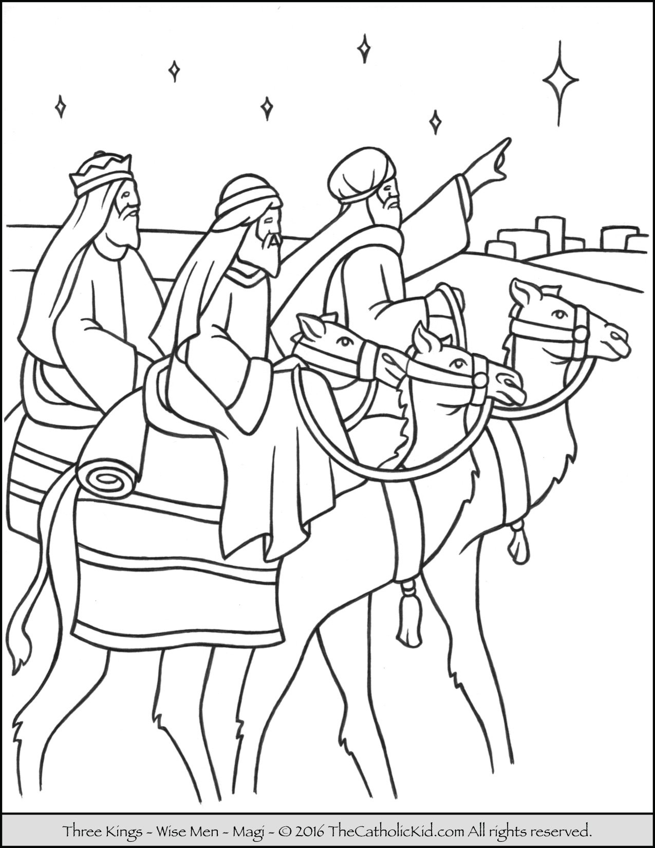 Epiphany House Blessing U0026 Coloring Pages Download Pack