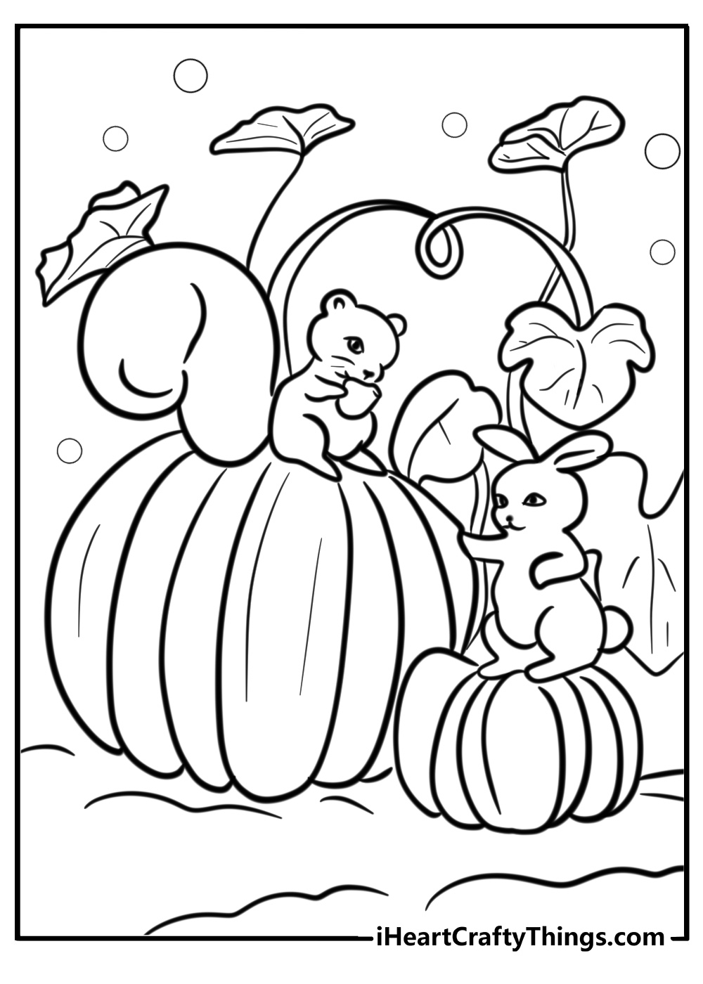 Fall Coloring Sheet Printable