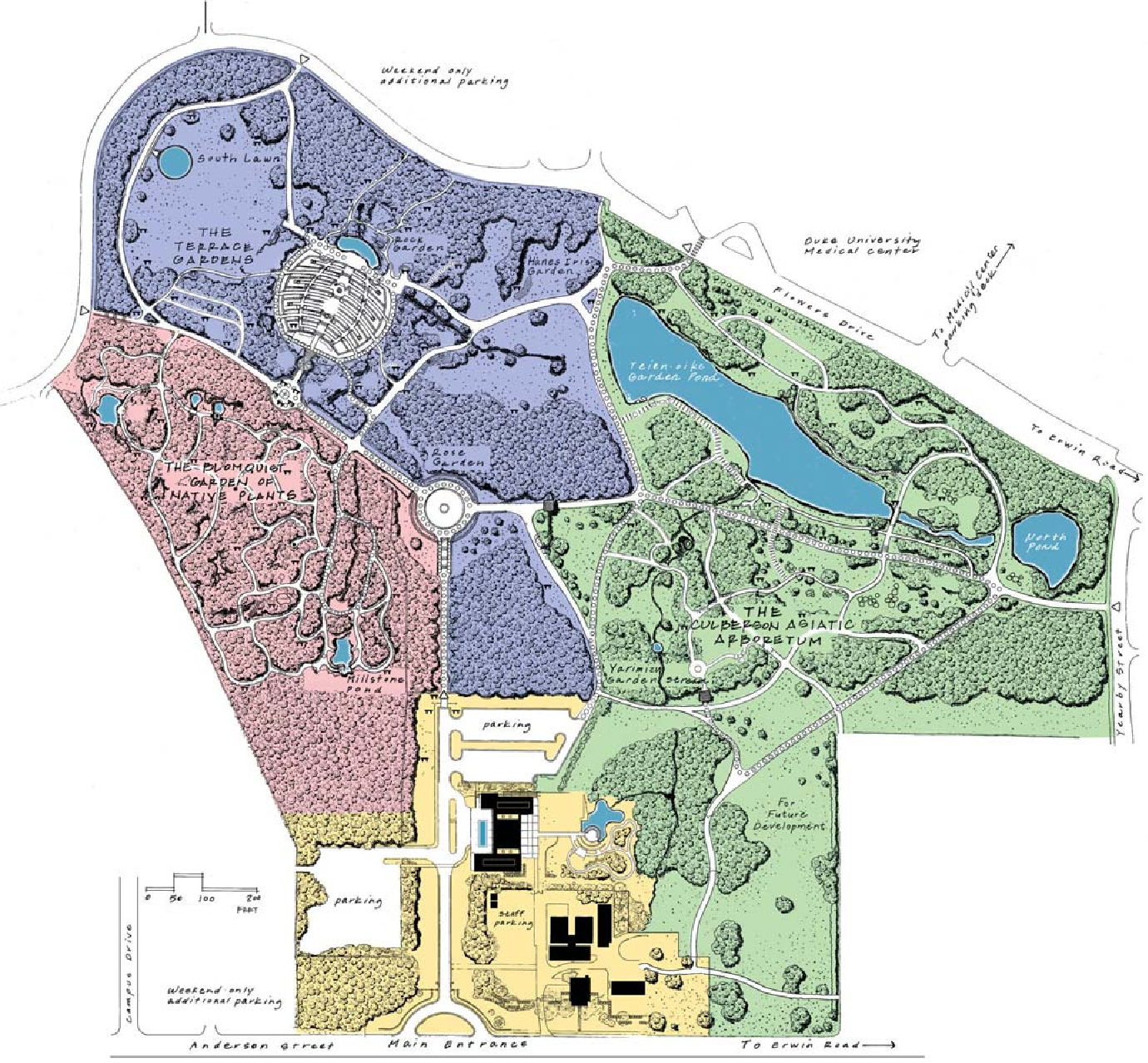 Figure 1 From Central Campus And The Sarah P Duke Gardens Expansion Semantic Scholar