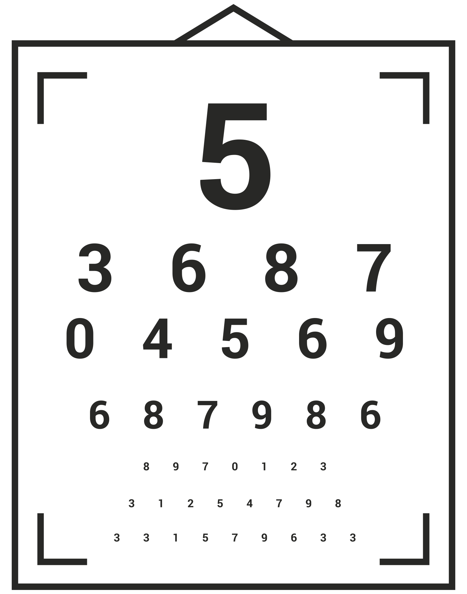 Eye Chart For Kids Printabl