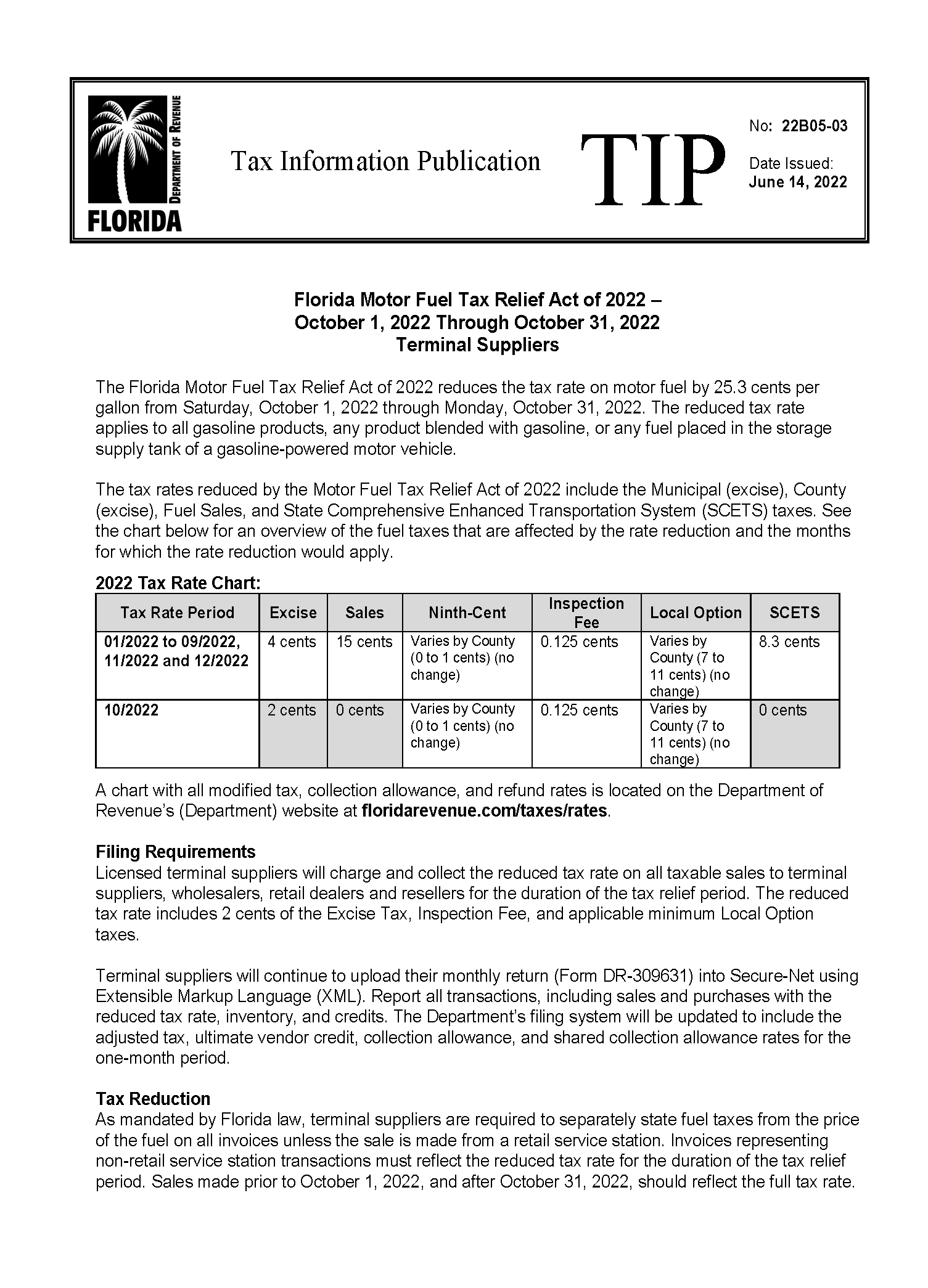 Florida Dept Of Revenue Home