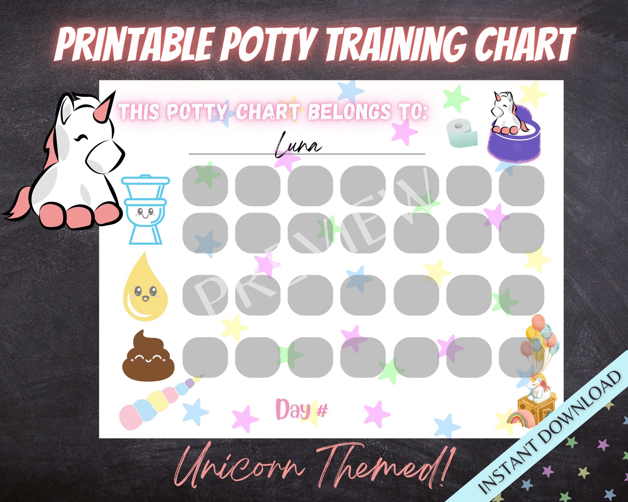 For Toddler Girls Unicorn Reward Chart Printable Unicorn Sticker Chart Daily Chore Chart Kids Routine Sticker Chart Cute Rainbow Reward Potty Chart Potty Training Chart For Toddler Girls Unicorn Reward Chart Printable Unicorn Sticker Chart Daily Chore Chart Kids Routine Sticker Chart Cute Rainbow Reward Potty Chart Potty Training Chart