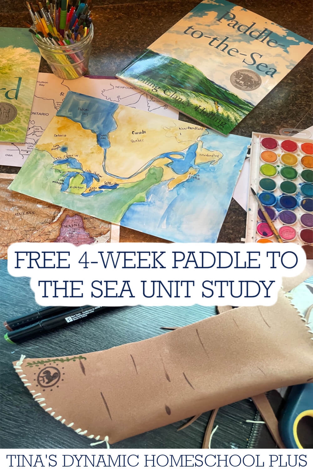Free 4 Week Kid s Paddle To The Sea Unit Study
