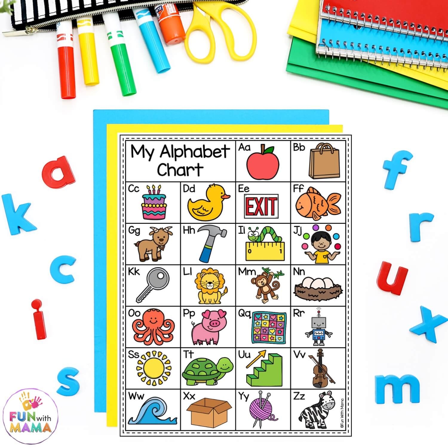 Alphabet Chart Printable