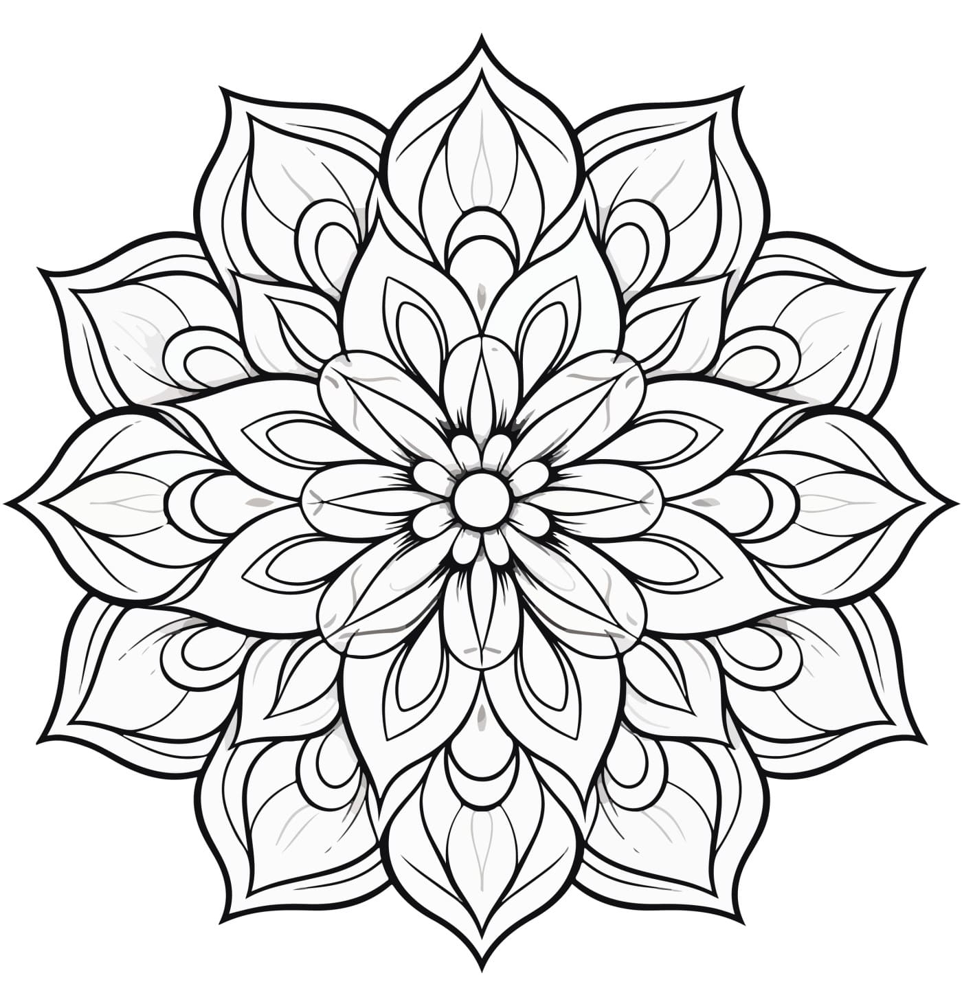 Free Adult Coloring Pages PDF Printable Coloring Pages For Adult