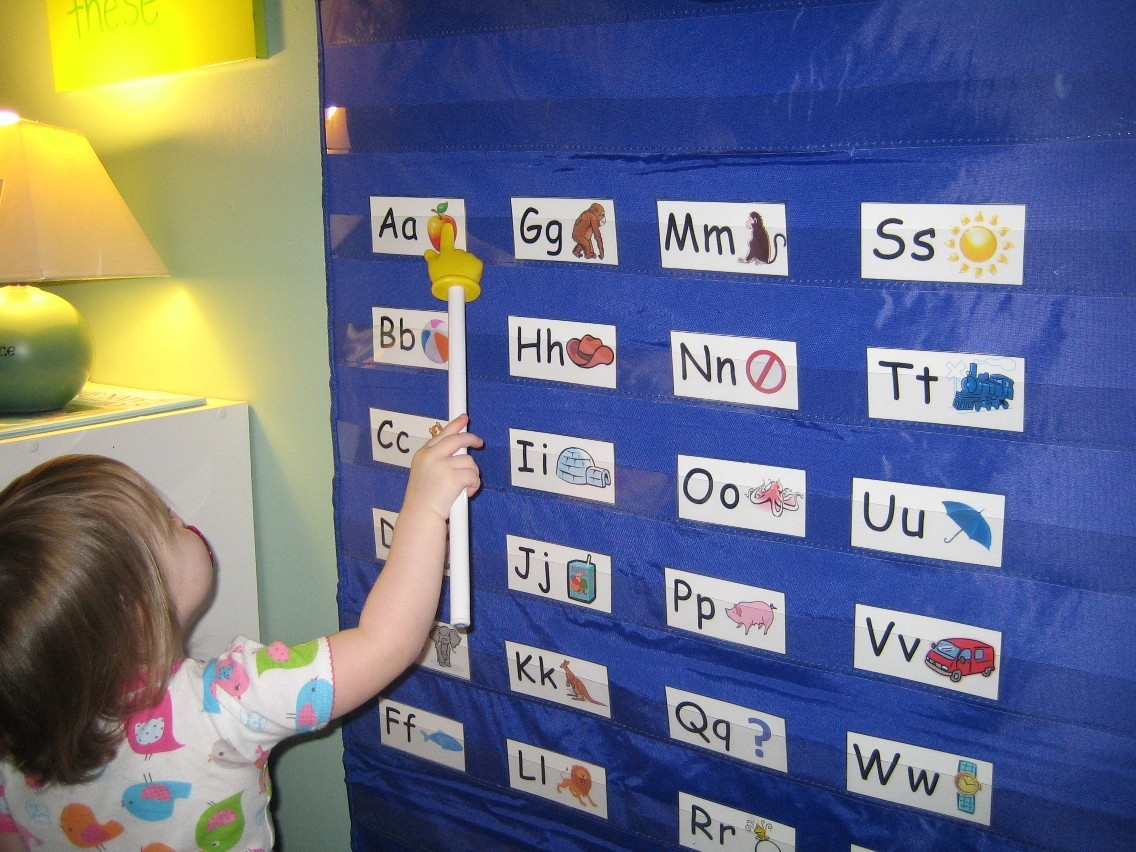 FREE Alphabet Printable For The Pocket Chart