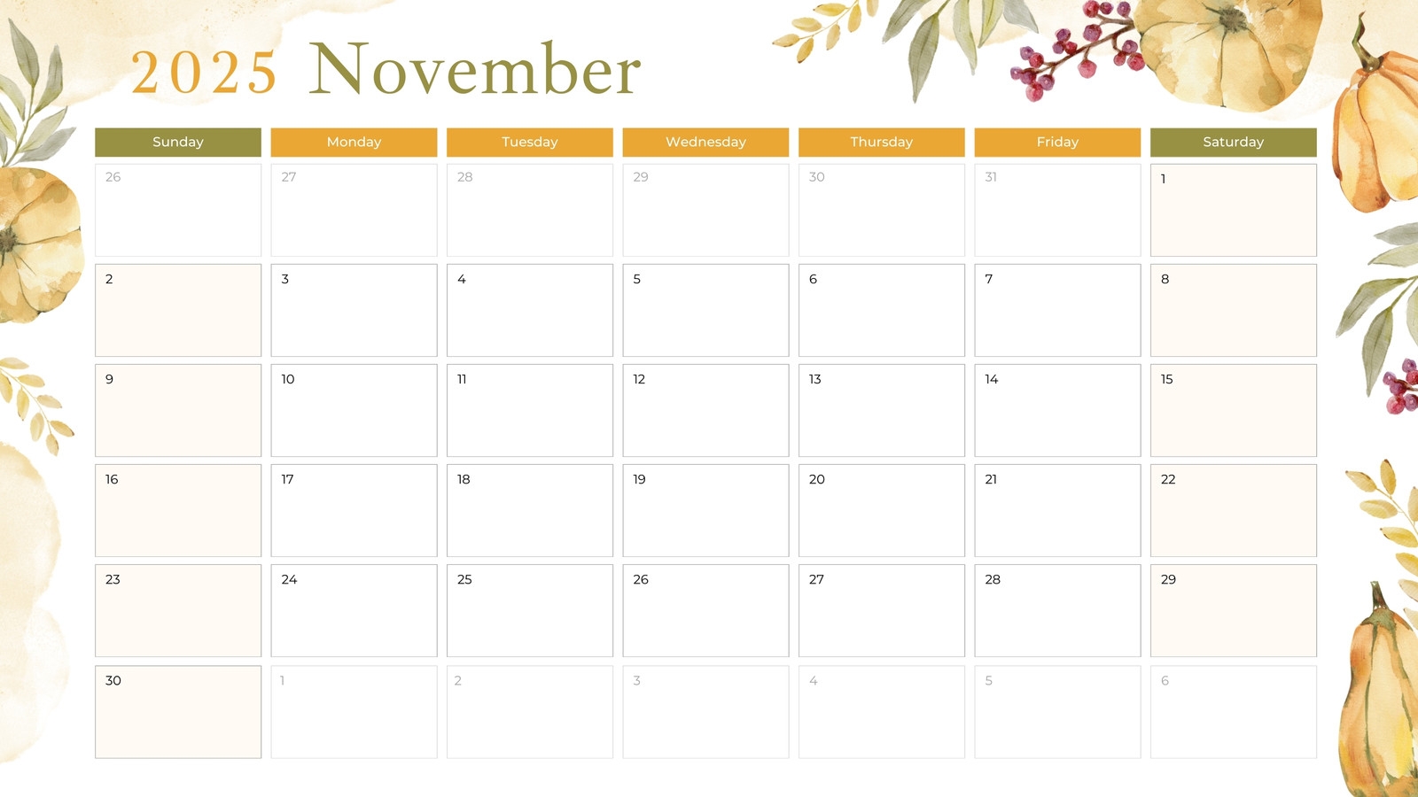 Cute November Calendar Printable Cute November Calendar Printable