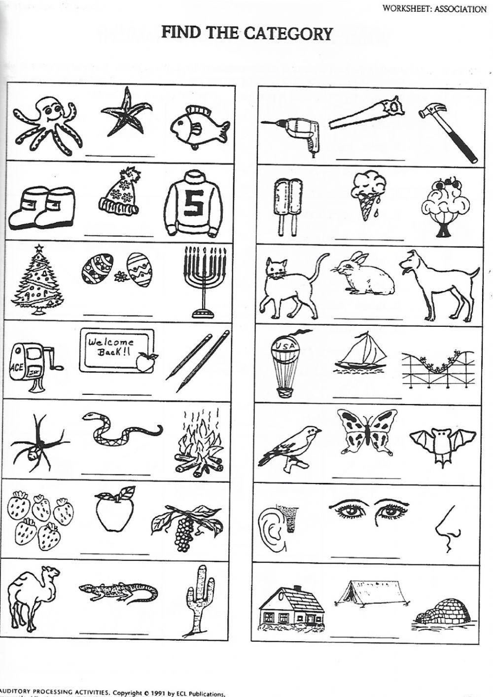 Free Auditory Processing Worksheet Download Free Auditory Processing Worksheet Png Images Free Worksheets On Clipart Library