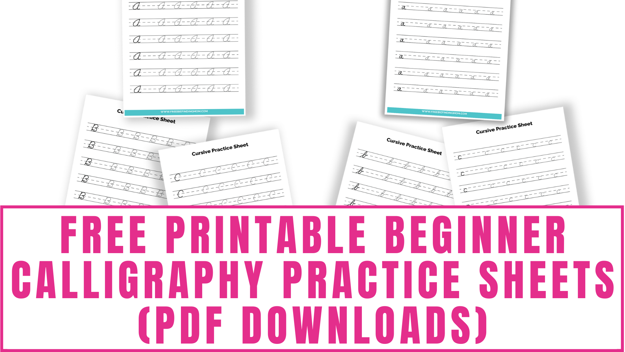 Free Beginner Calligraphy Practice Sheets PDFs Freebie Finding Mom Free Beginner Calligraphy Practice Sheets PDFs Freebie Finding Mom
