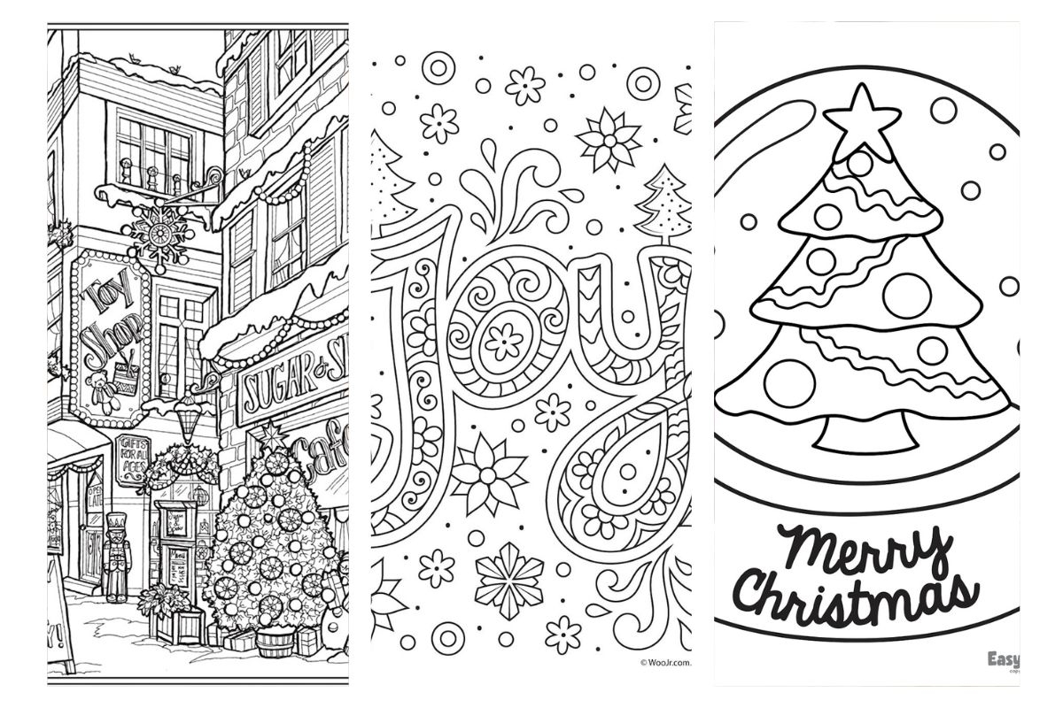 Free Christmas Coloring Pages Mom Life Made Easy Free Christmas Coloring Pages Mom Life Made Easy