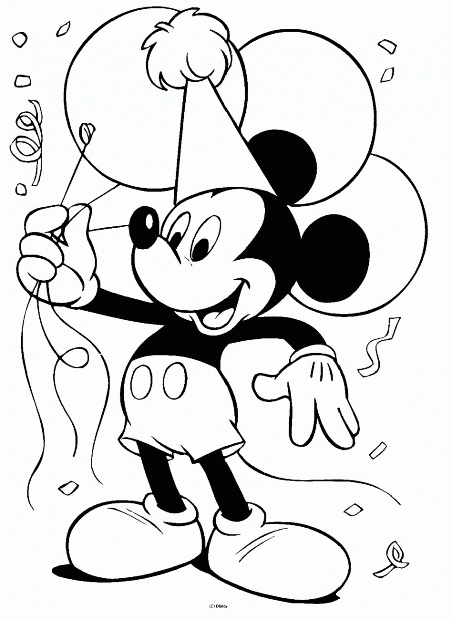 Free Printable Disney Coloring Sheets
