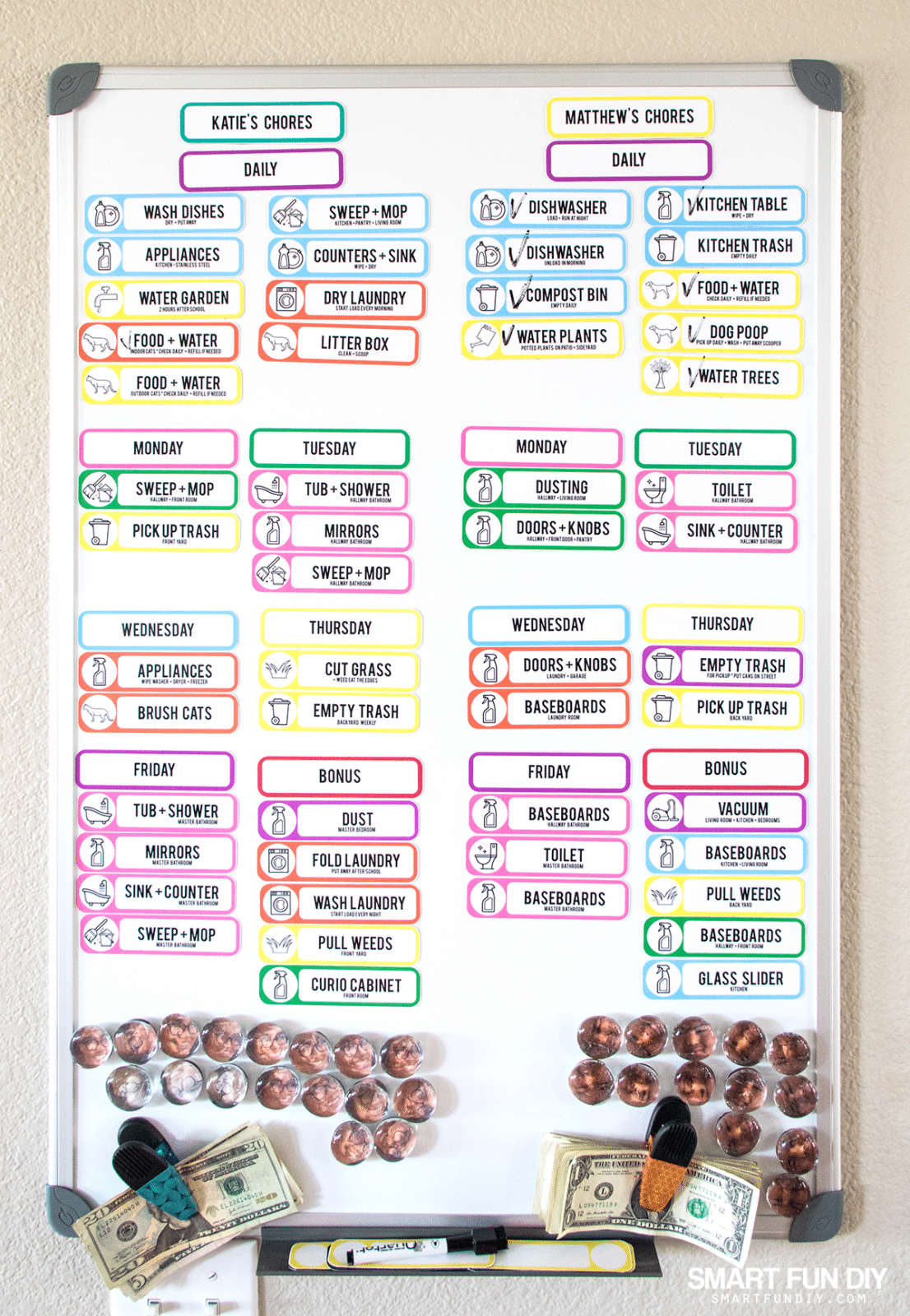 Free DIY Chore Chart Printable The Last Chore Chart You ll Ever Need