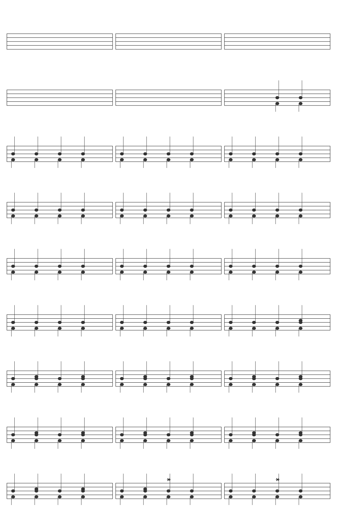 Free Drum Sheets Beginners Play Drums Online