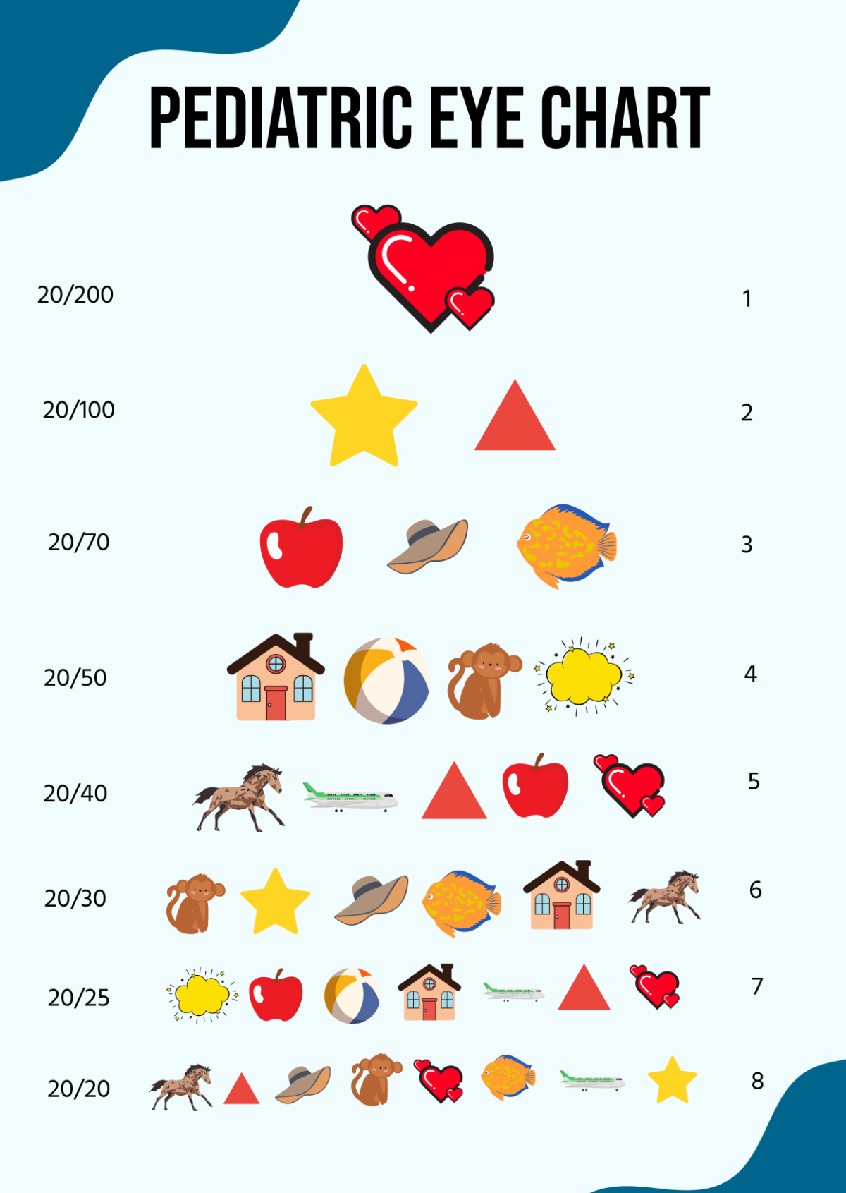 Pdf Printable Eye Chart