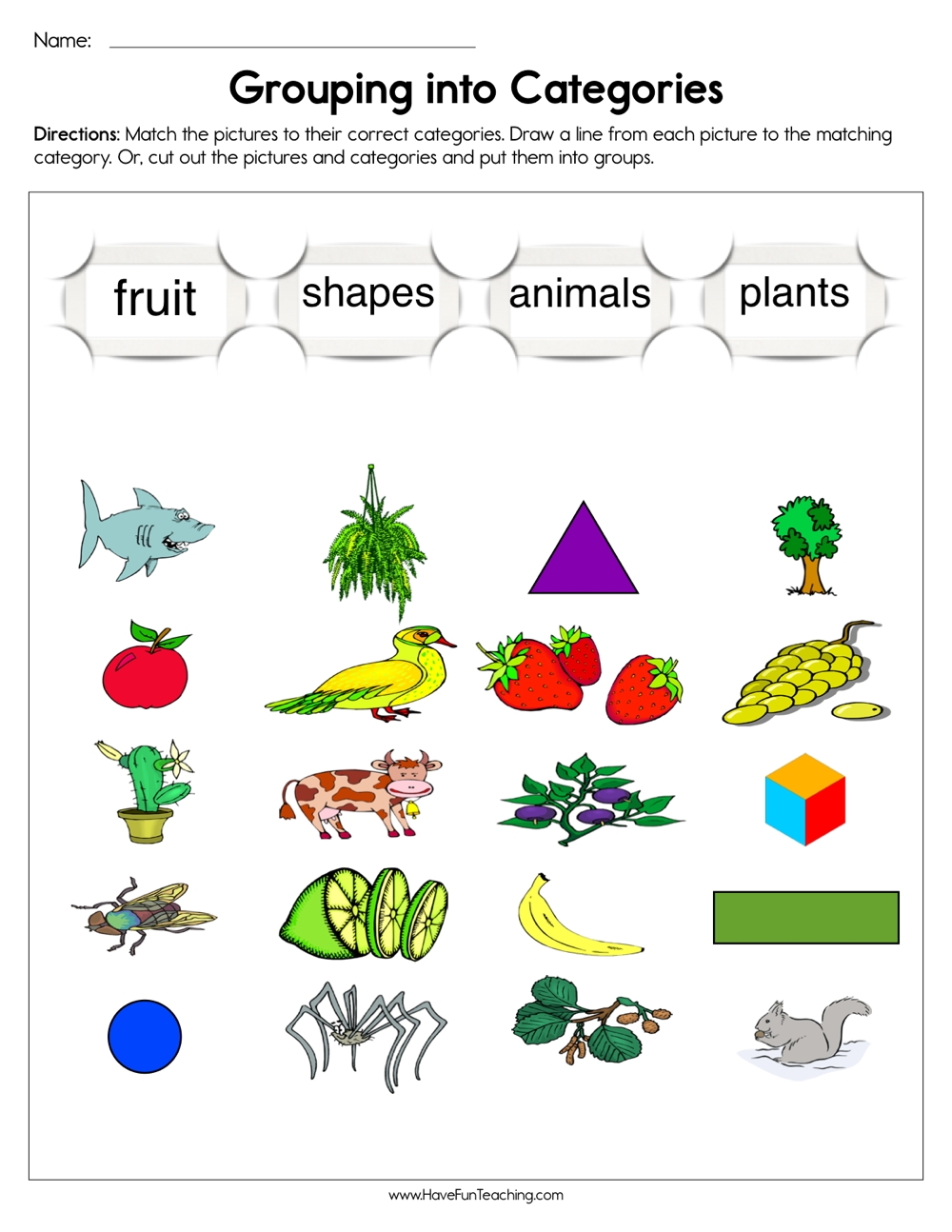 Free Free Category Worksheet Download Free Free Category Worksheet Png Images Free Worksheets On Clipart Library