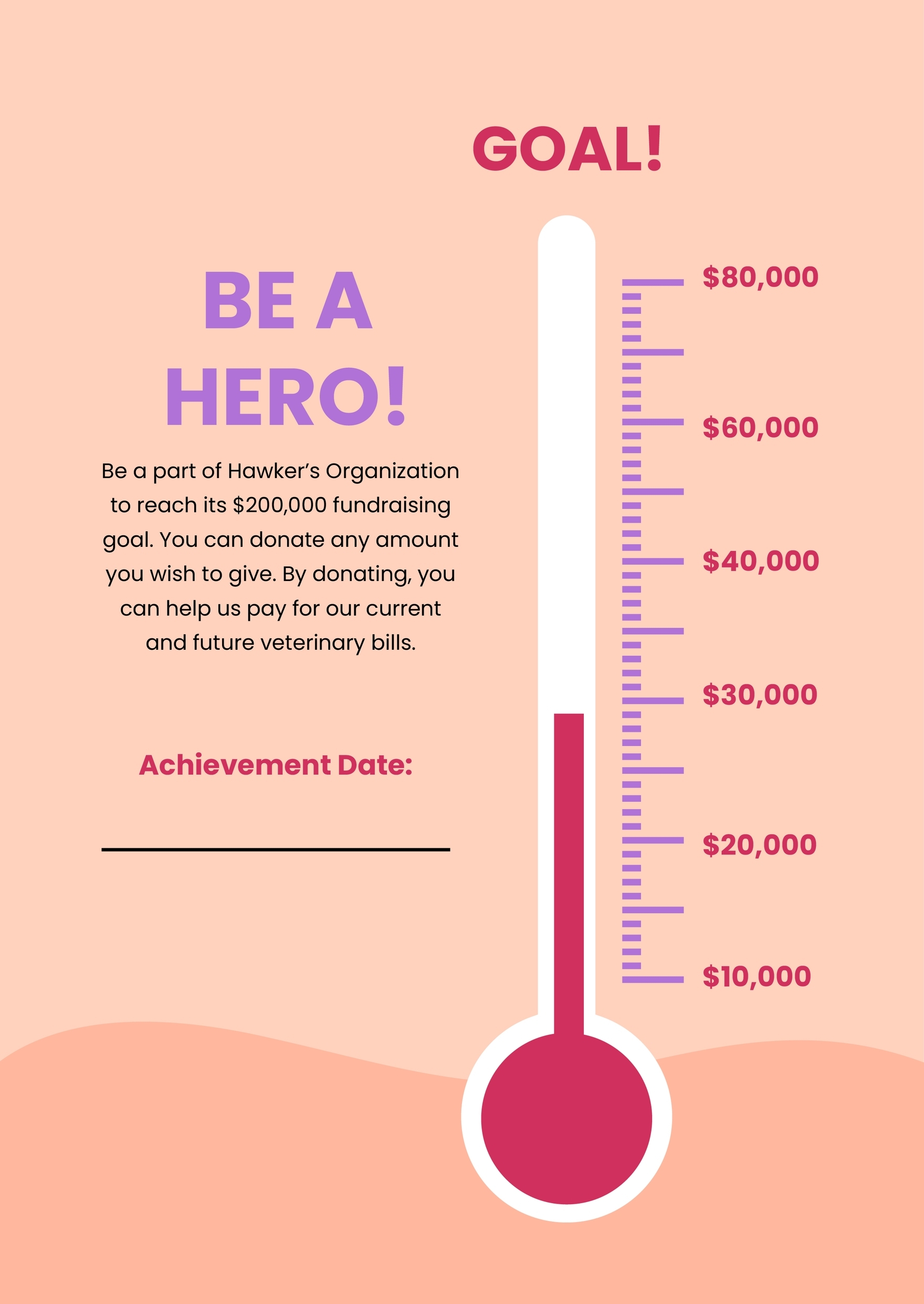 Free Fundraising Chart Templates Editable And Printable Free Fundraising Chart Templates Editable And Printable