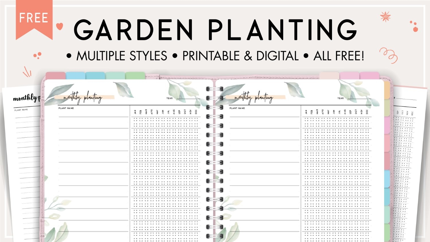 Free Garden Planner Printable World Of Printables