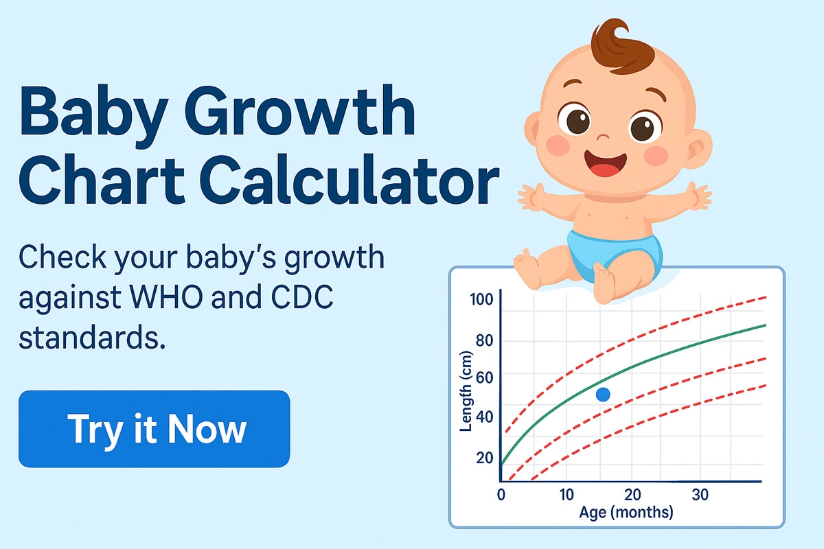 Free Growth Chart Calculator For Babies CDC And WHO Percentiles Mommyhood101