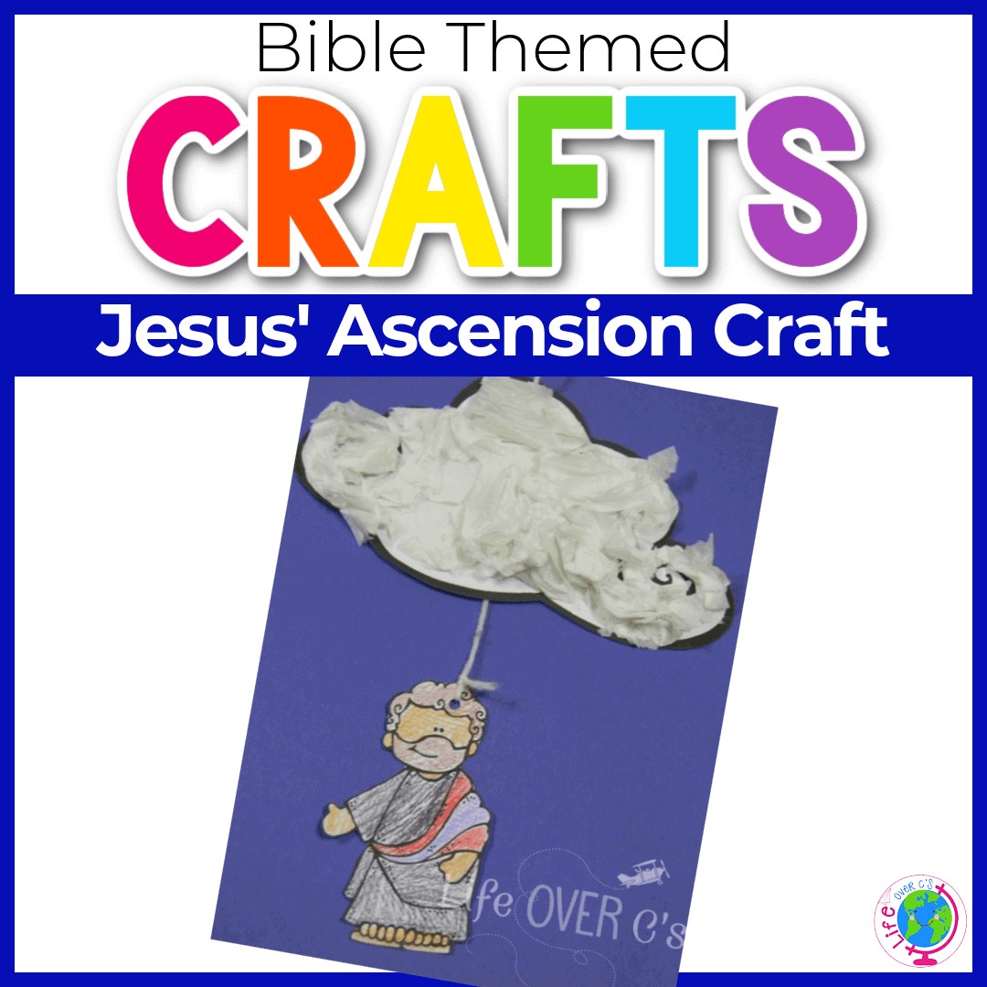 Printable Jesus Ascension Worksheet
