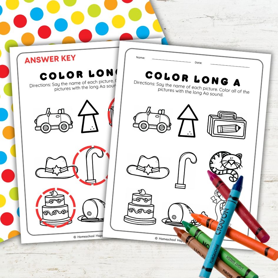 Free Printable Long Vowel Worksheets