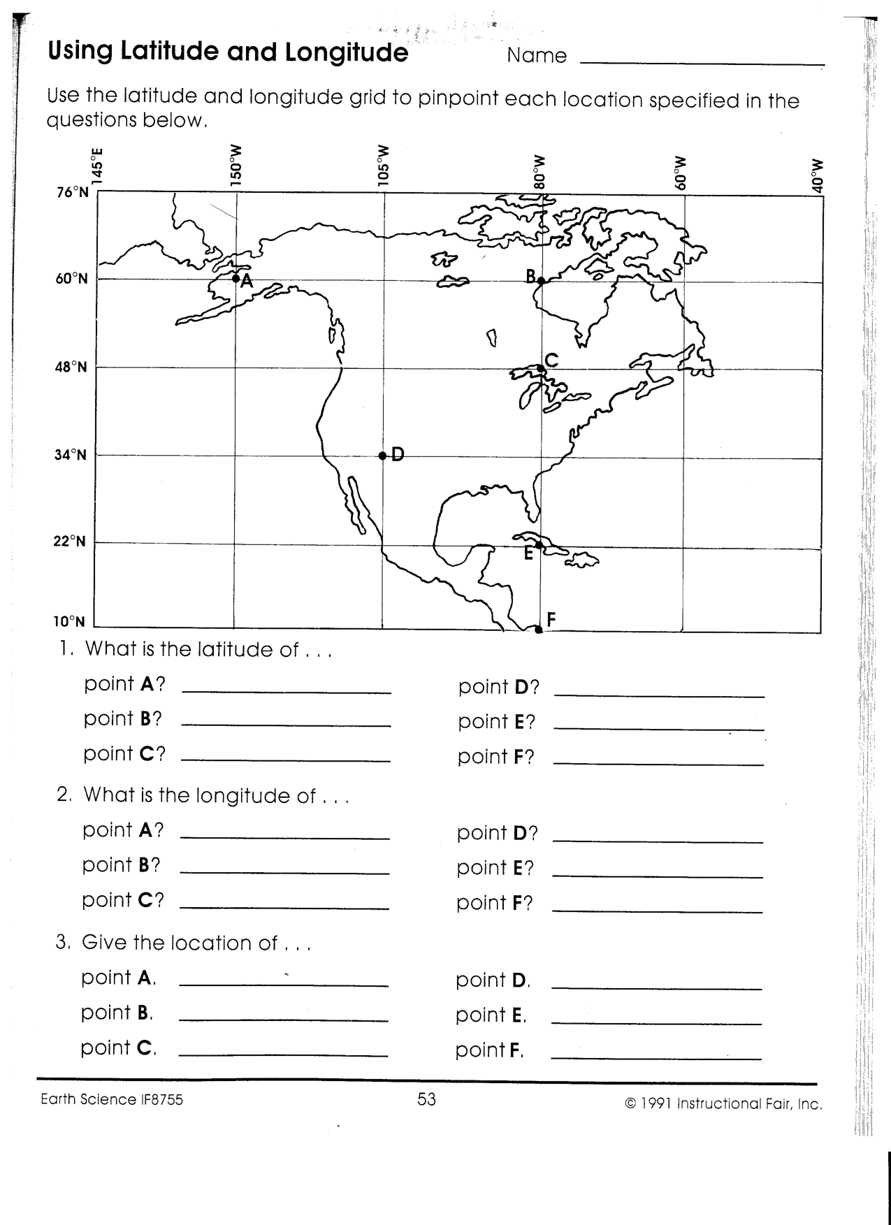 Free Longitude And Latitude Practice Worksheet Download Free Longitude And Latitude Practice Worksheet Png Images Free Worksheets On Clipart Library