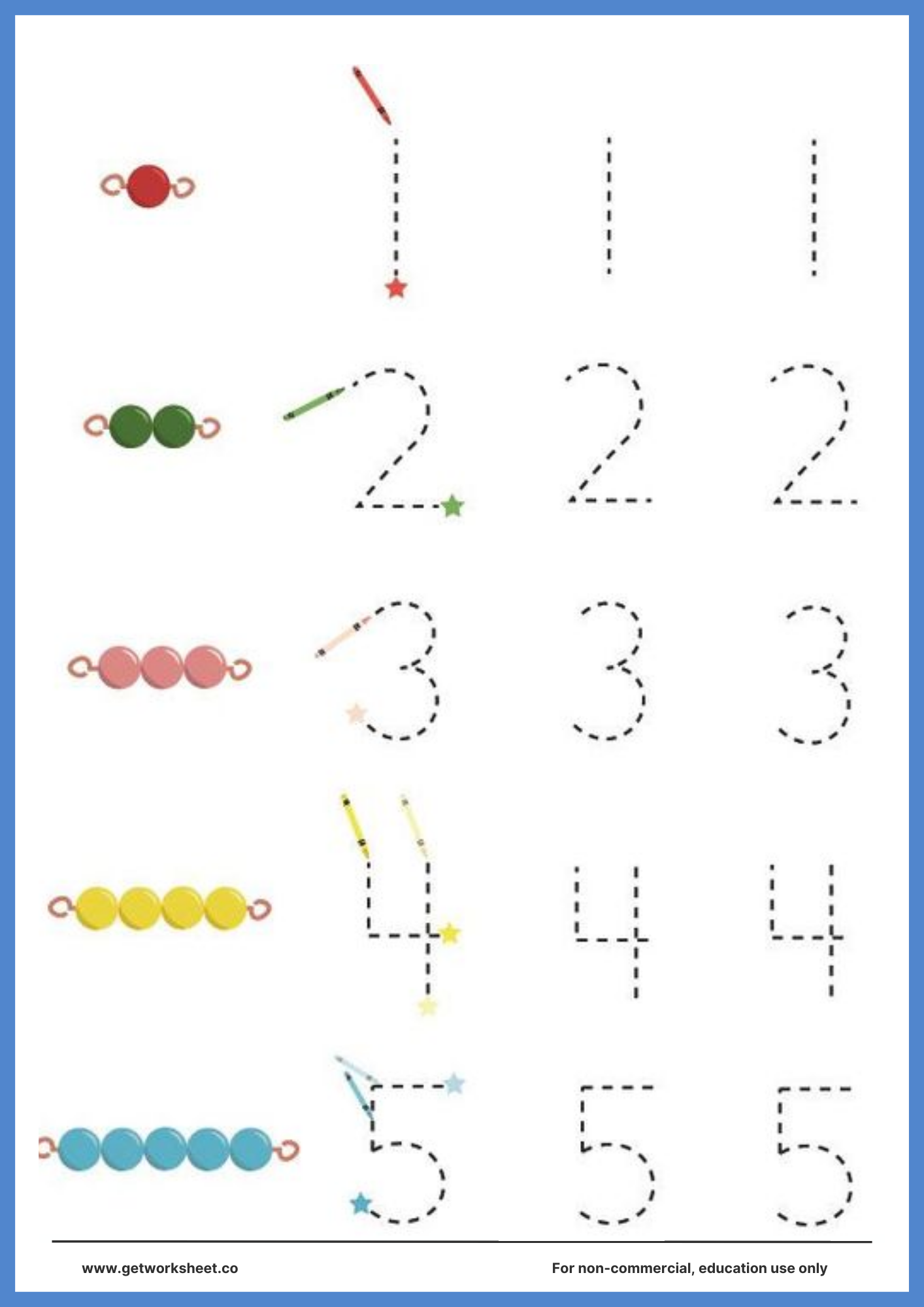 Free Montessori Beads Worksheets Worksheets Get Worksheet