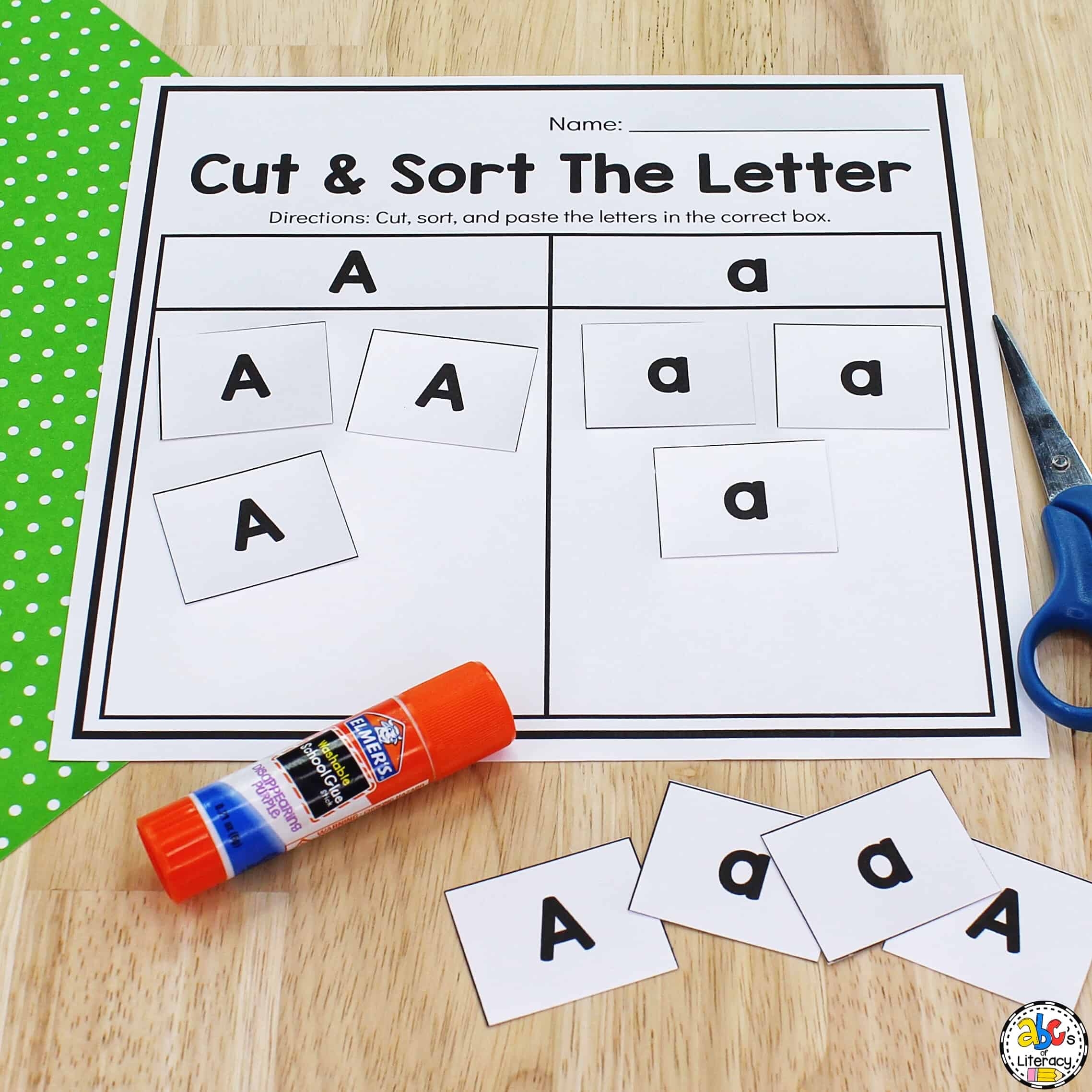Identification Free Printable Letter Recognition Worksheets