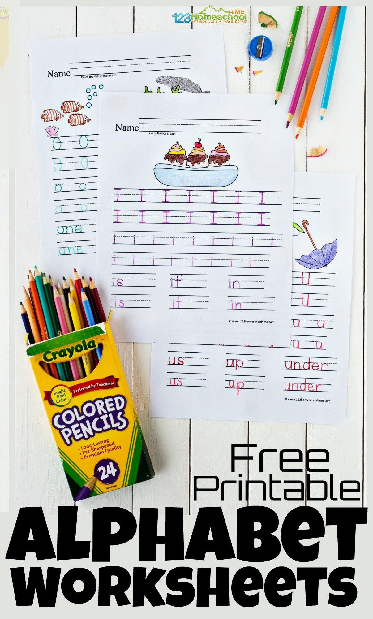 Free Printable Abc Handwriting Worksheets