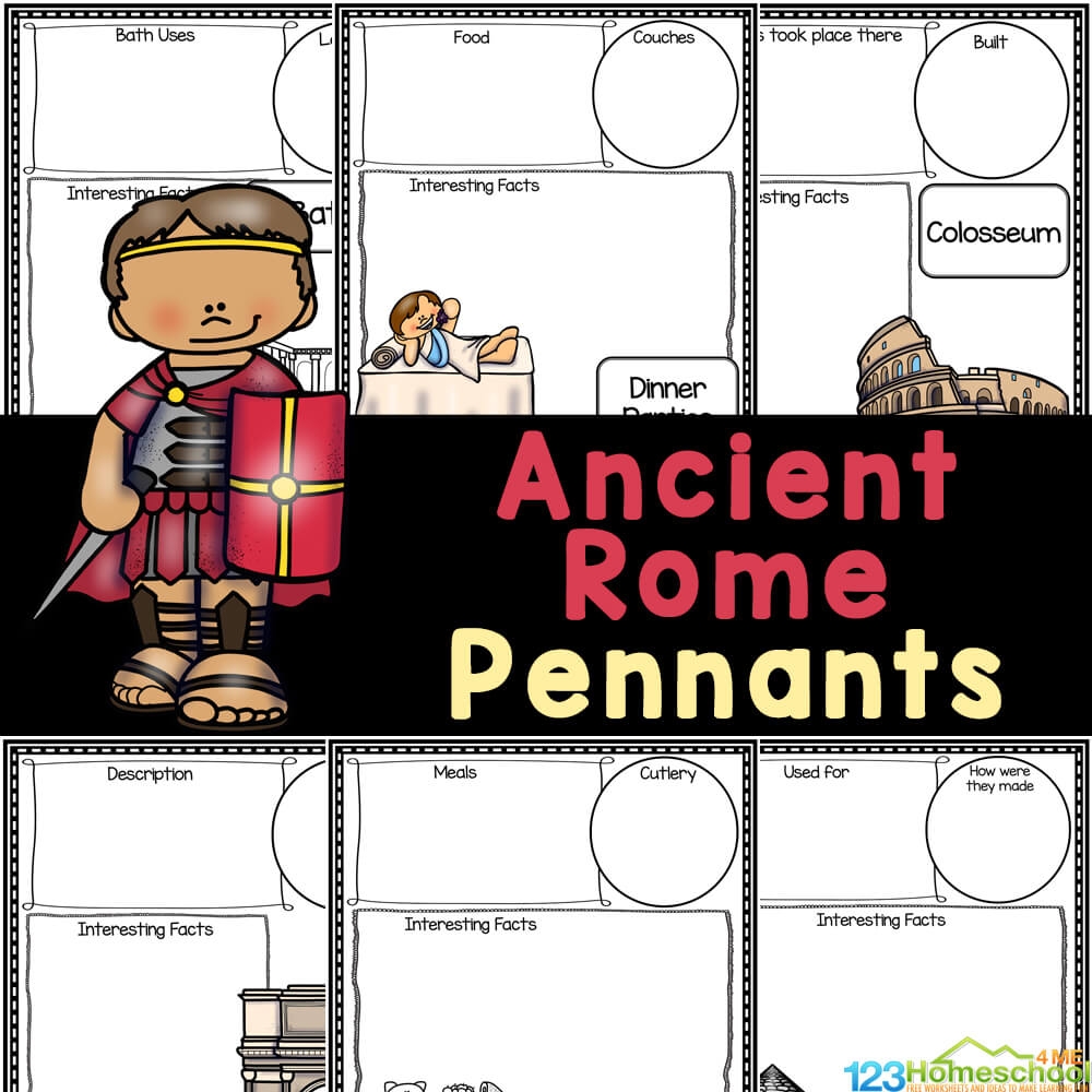 FREE Printable Ancient Roman Civlization Poster