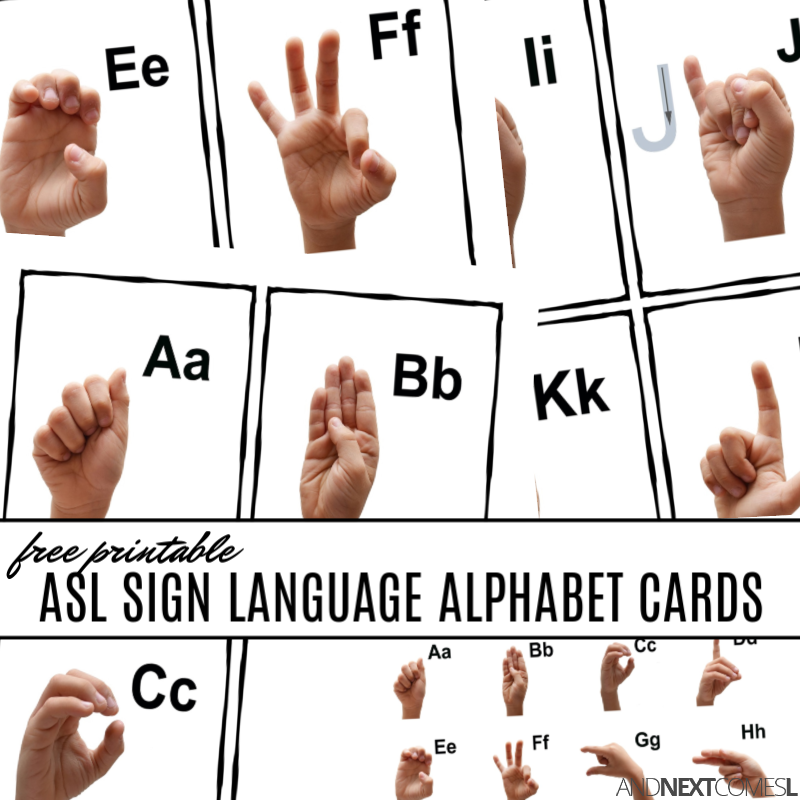Printable Asl Chart