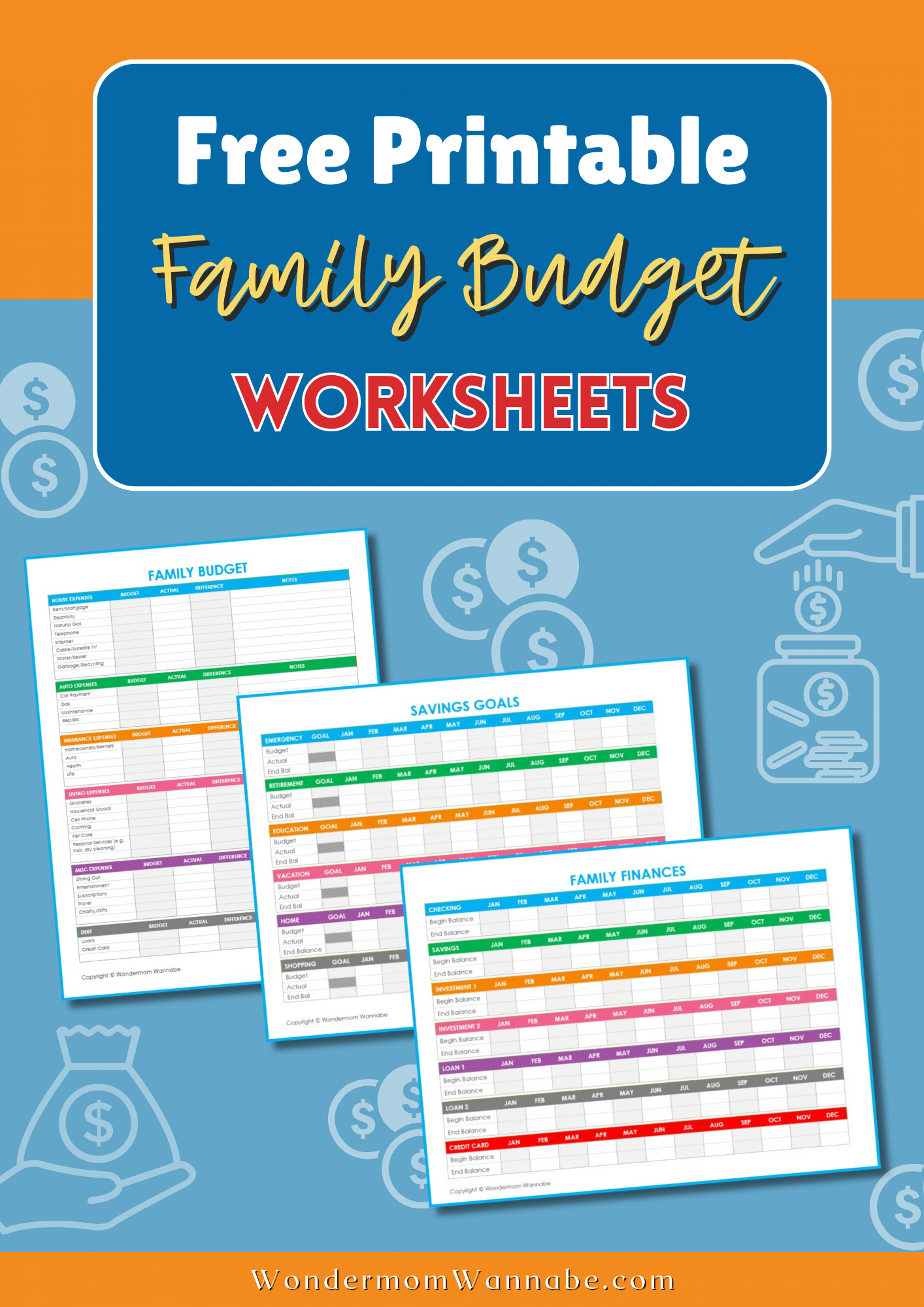 Budget Sheets Printable