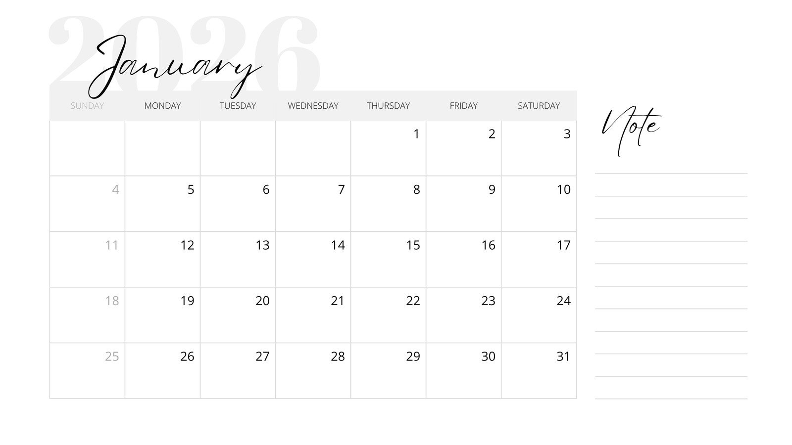Free Printable Customizable Monthly Calendar Templates Canva