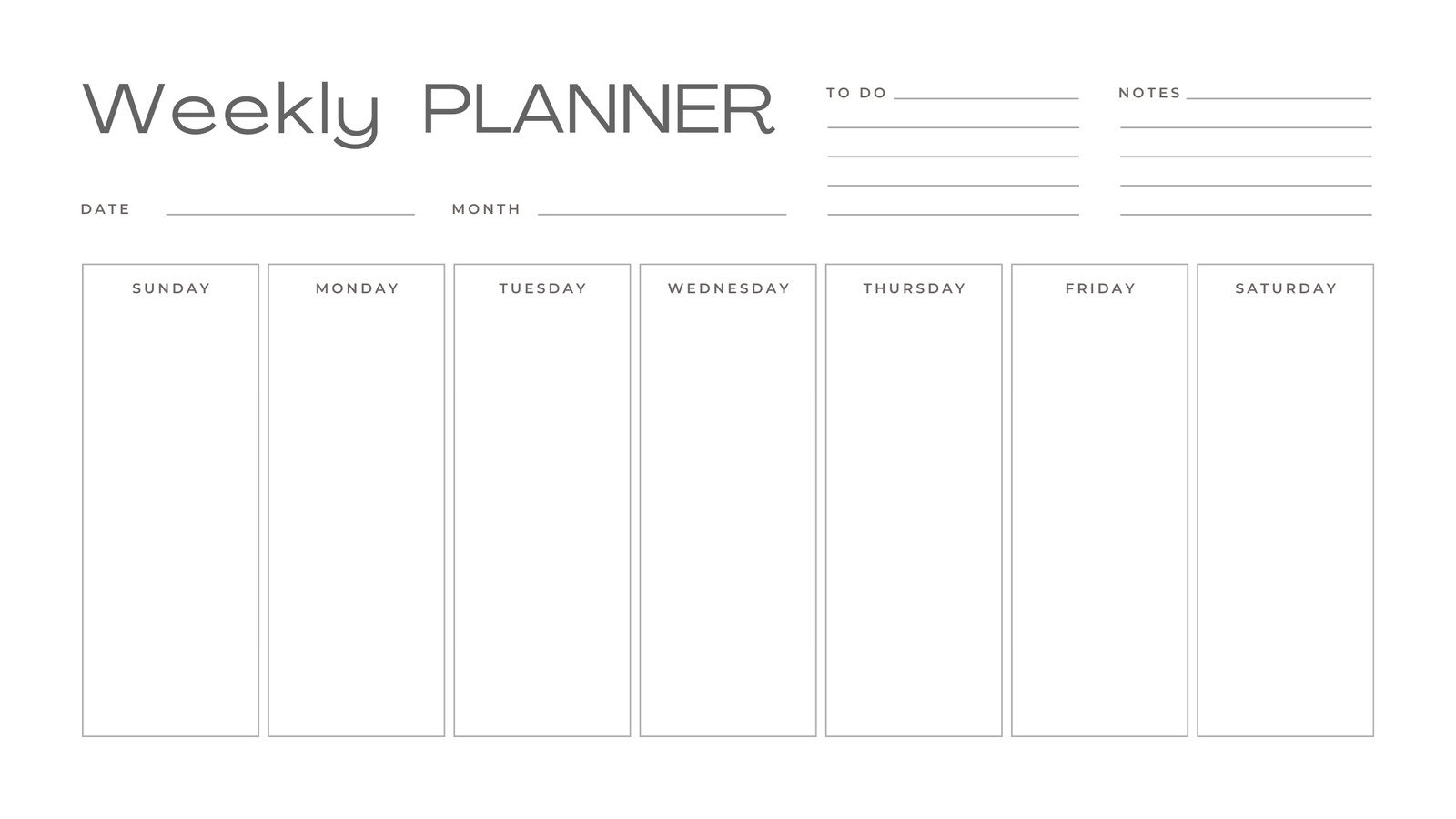 Free Printable Customizable Weekly Calendar Templates Canva