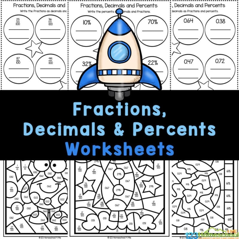 Printable Percent Worksheets