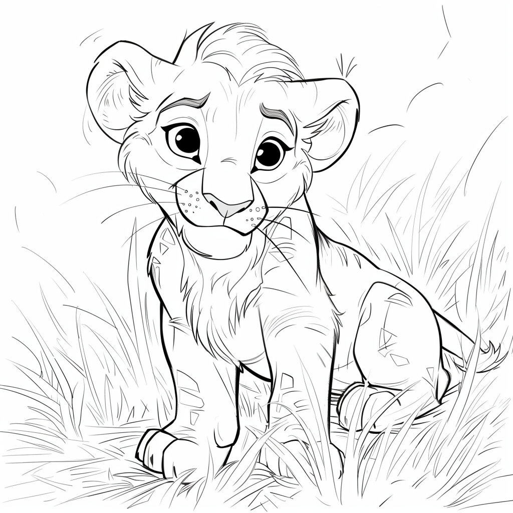 Free Printable Disney Coloring Pages DrawingEZ