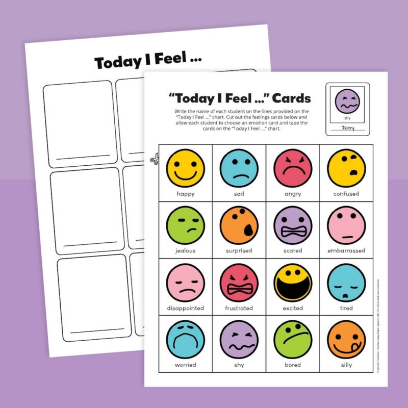 Toddler Emotions Chart PrintableNumbers 1-120 Chart Printable
